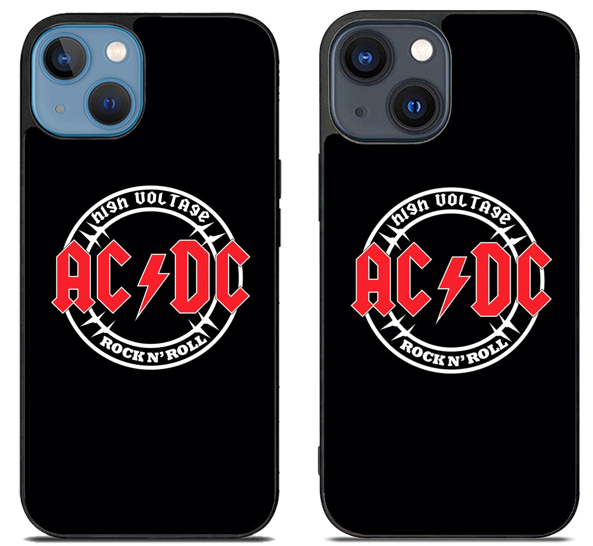 ACDC Voltage Black iPhone 15 | iPhone 15 Plus Case