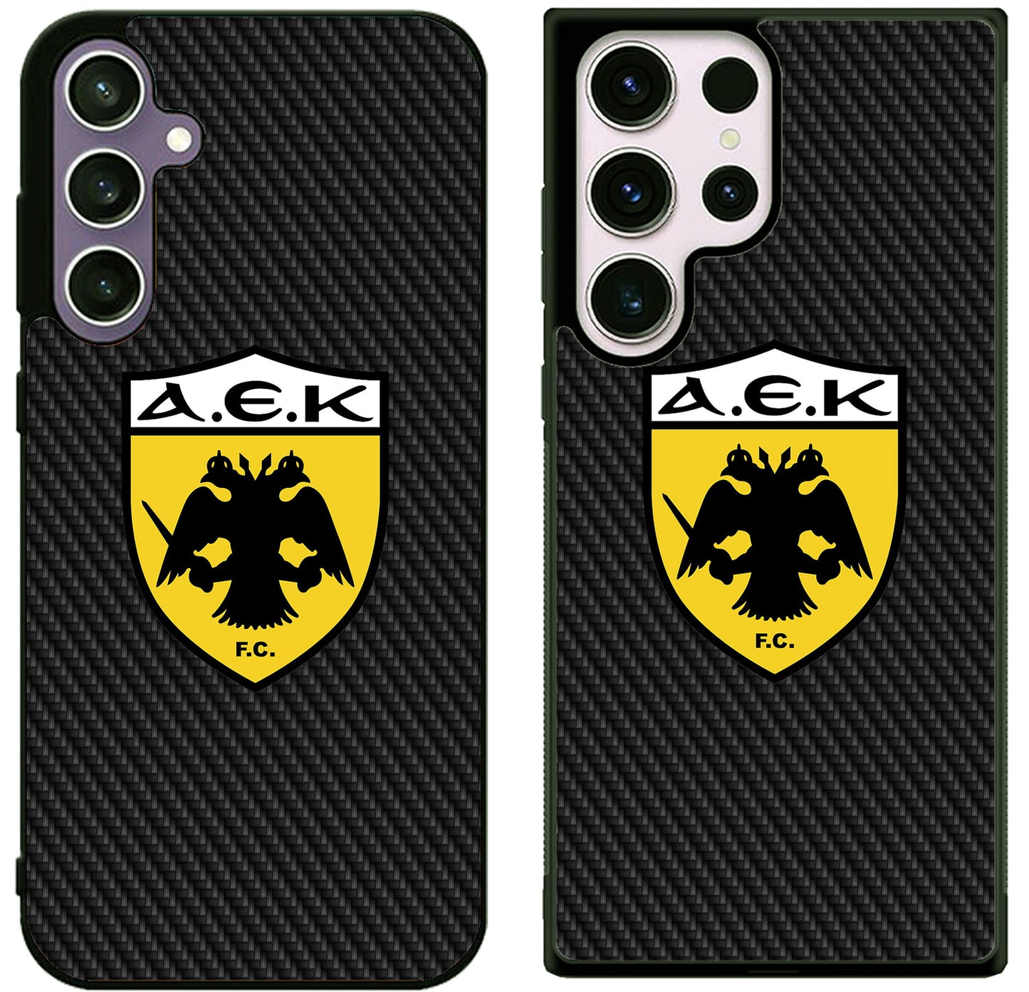 AEK Athens FC Carbon Samsung Galaxy S25 | S25+ | S25 Ultra Case