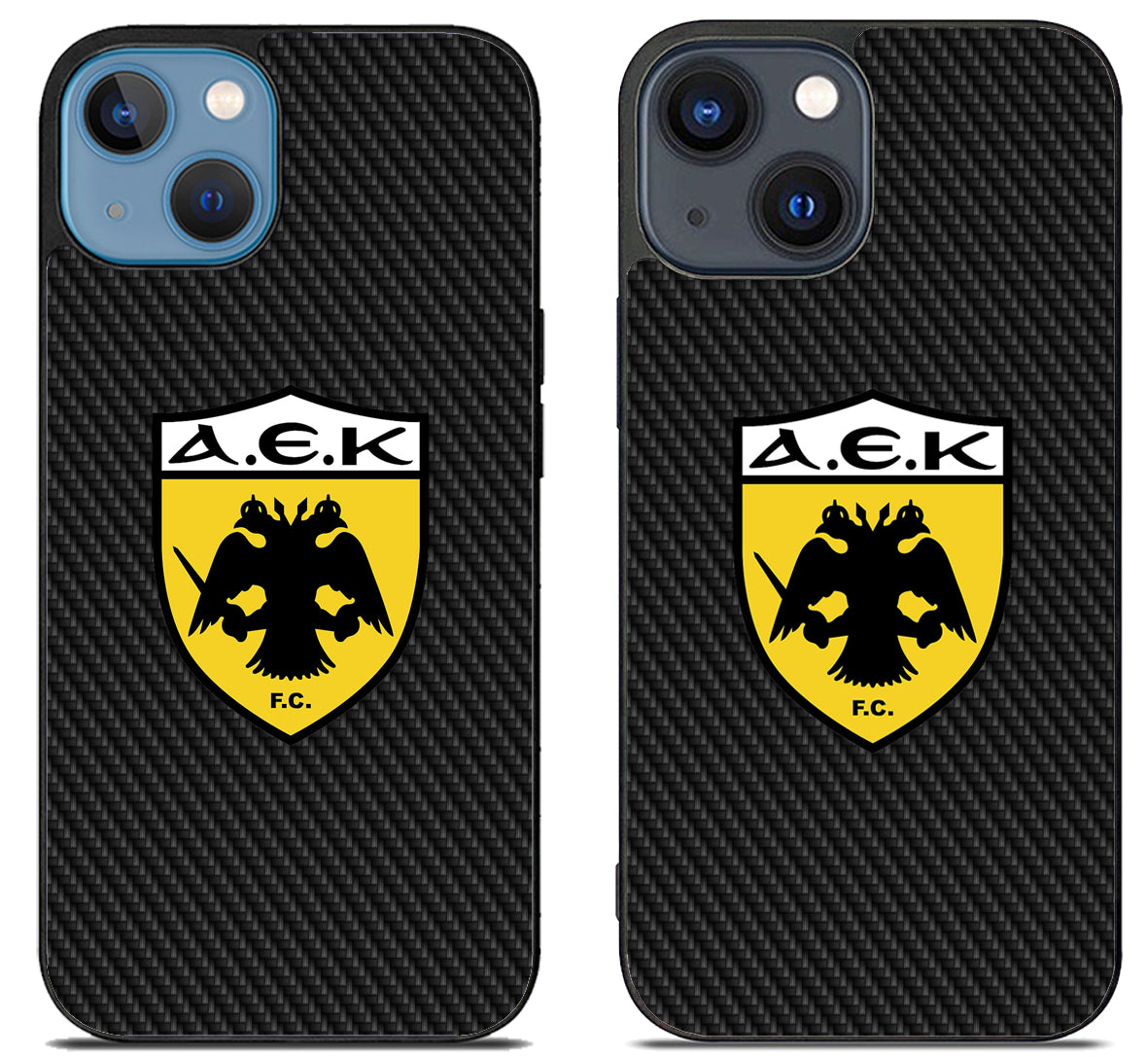 AEK Athens FC Carbon iPhone 15 | iPhone 15 Plus Case