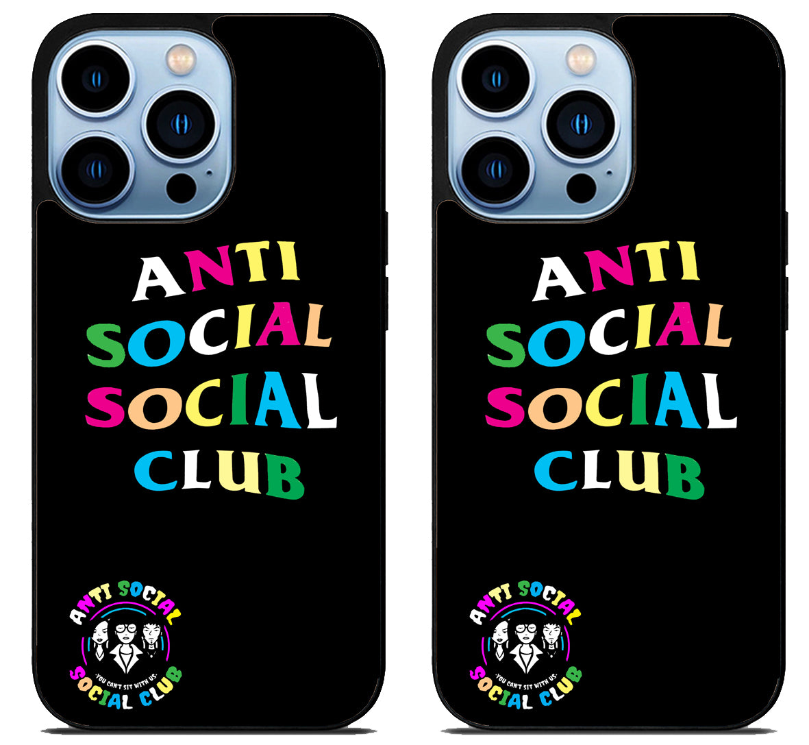 ASSC Anti Social Club Logo iPhone 15 Pro | iPhone 15 Pro Max Case