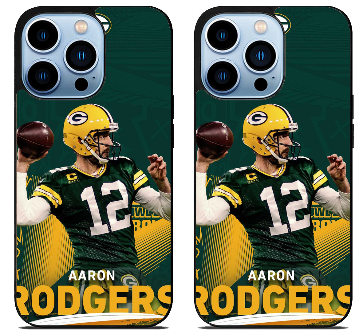 Aaron Rodgers Green Bay Packers Cover iPhone 15 Pro | iPhone 15 Pro Max Case