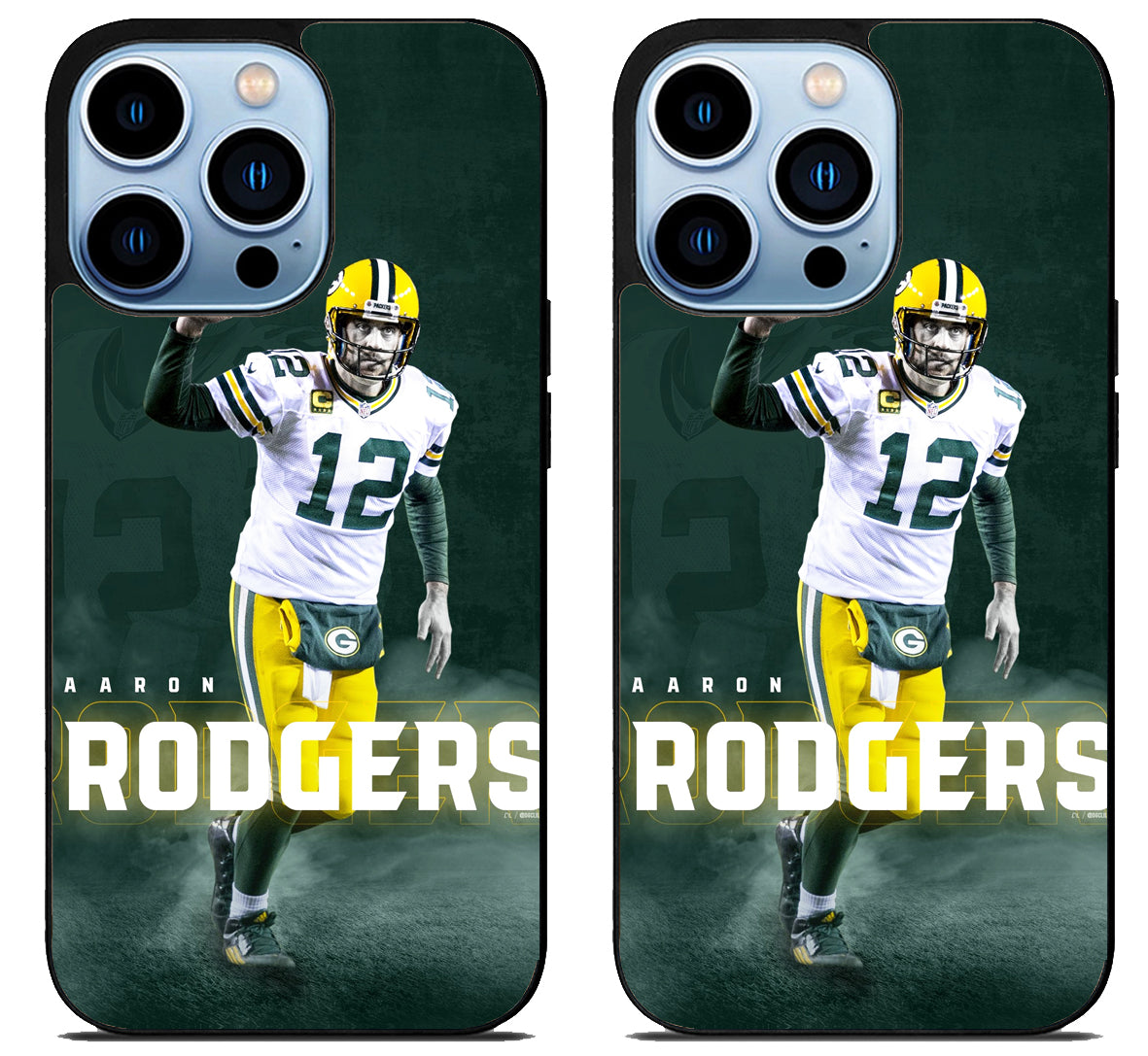 Aaron Rodgers Green Bay Packers Style iPhone 15 Pro | iPhone 15 Pro Max Case