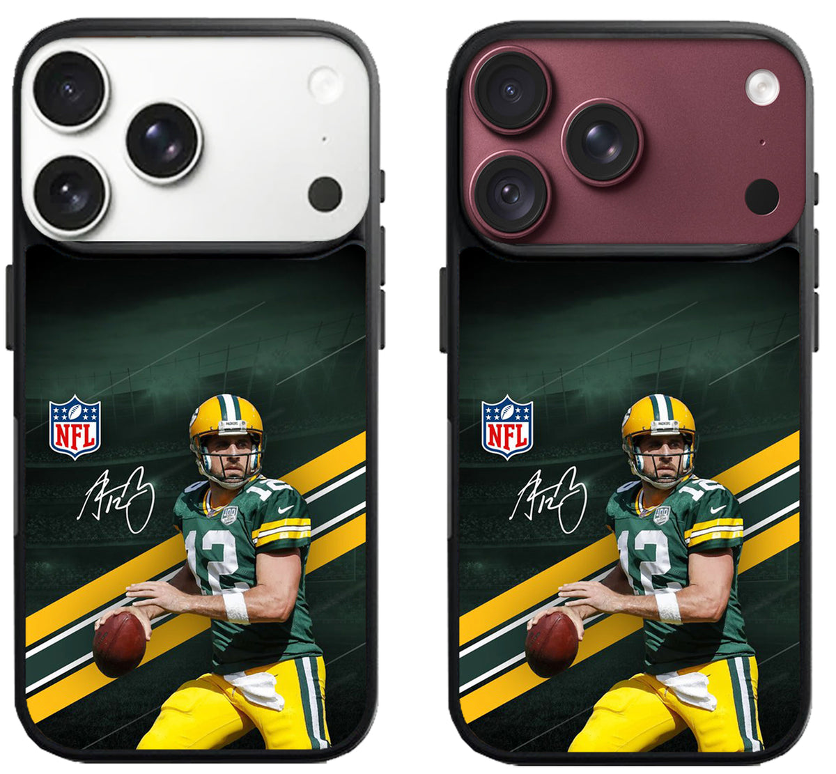 Aaron Rodgers Green Bay Packers Cover iPhone 18 Pro | 18 Pro Max Case
