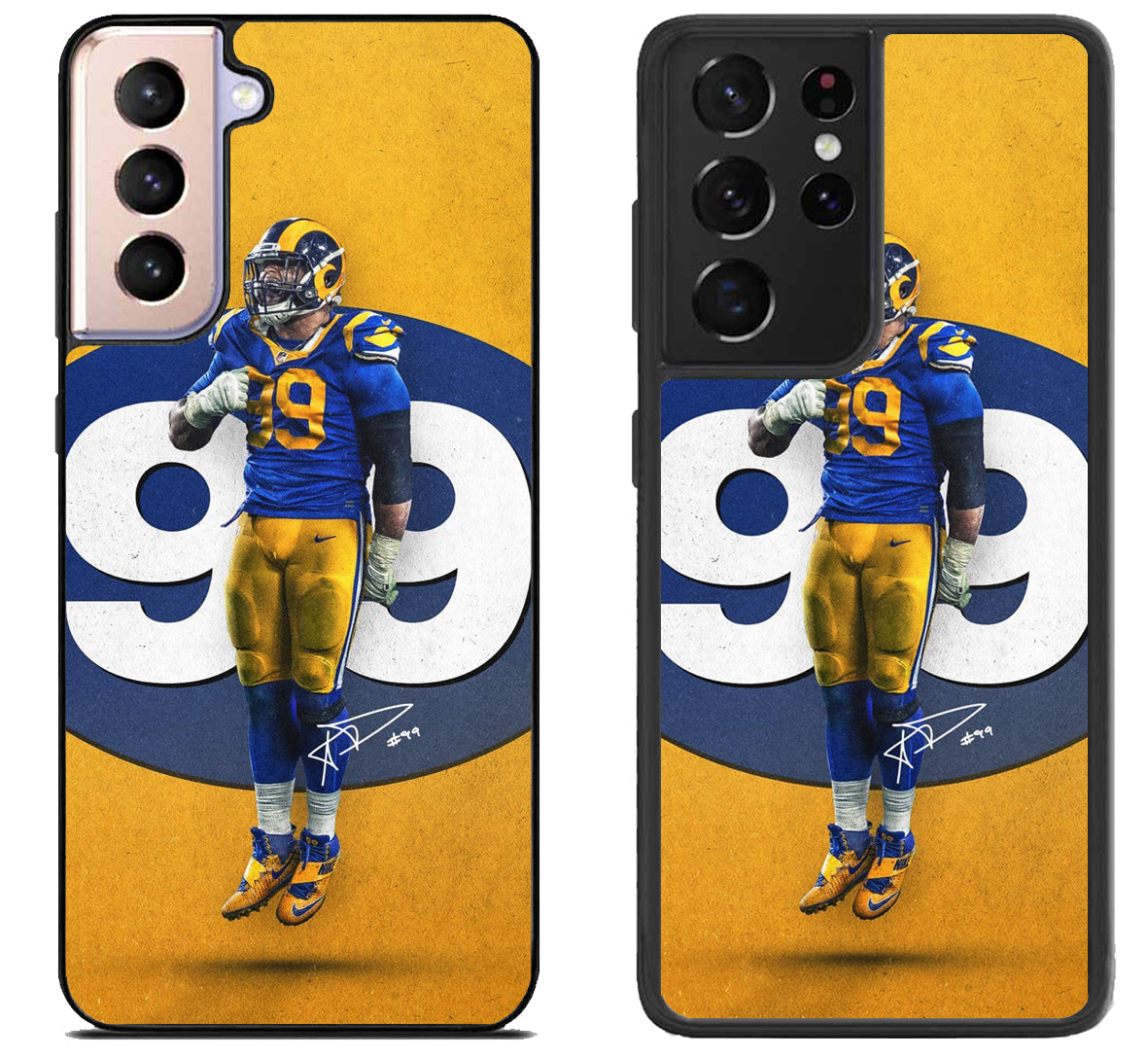 Aaron donald Rams Signature Samsung Galaxy S21 | S21 FE | S21+ | S21 Ultra Case