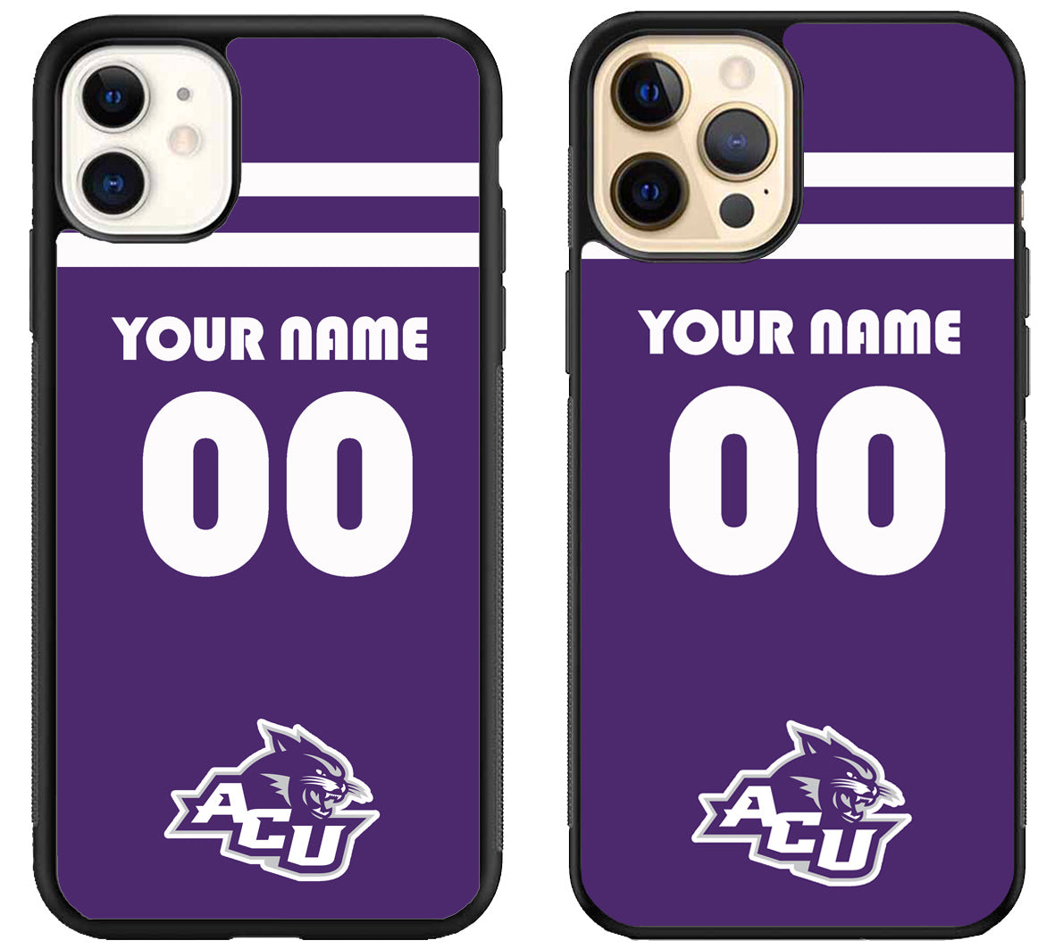 Custom Personalized Abilene Christian Wildcats iPhone 12 | 12 Mini | 12 Pro | 12 Pro Max Case