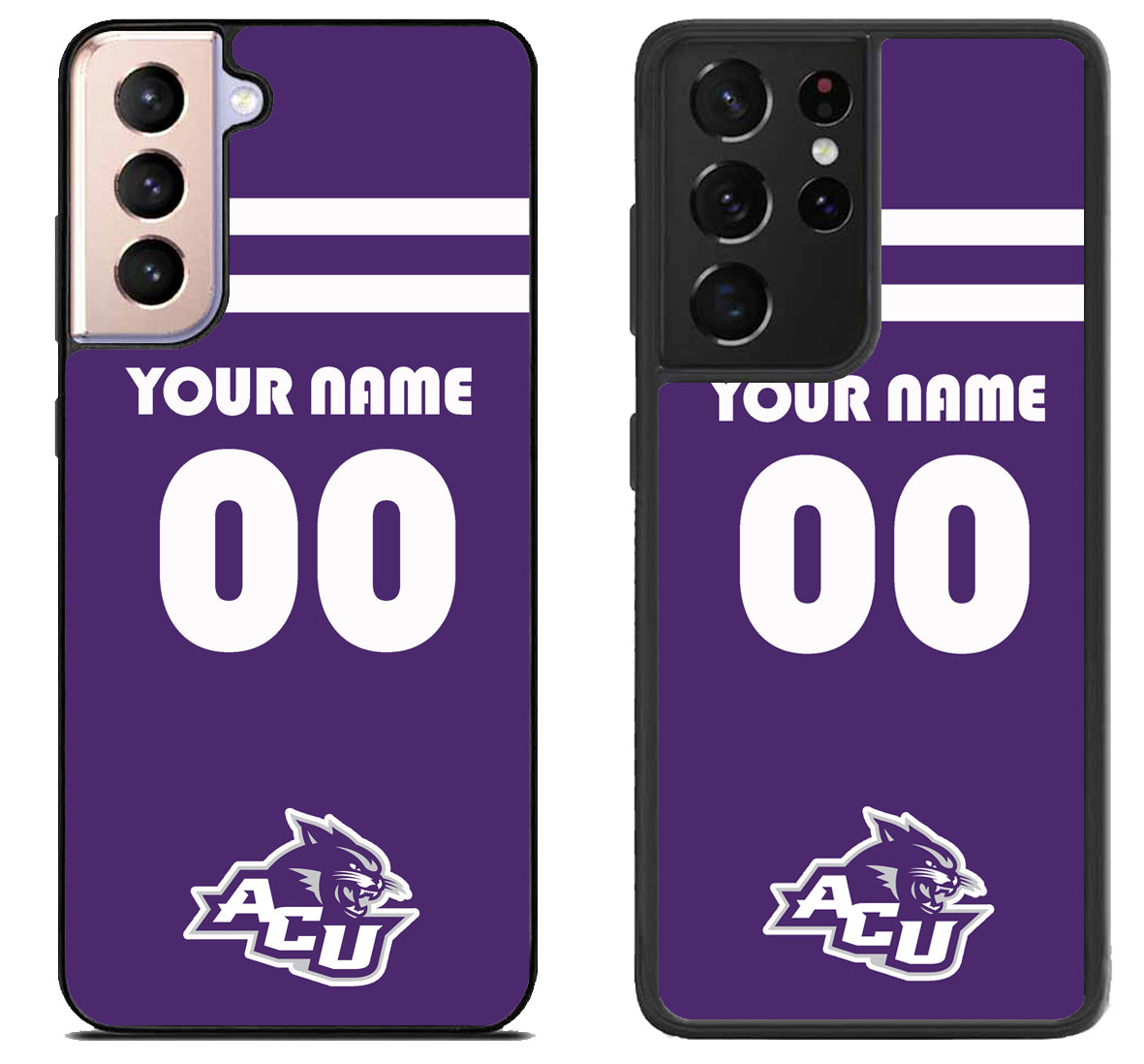 Custom Personalized Abilene Christian Wildcats Samsung Galaxy S21 | S21 FE | S21+ | S21 Ultra Case