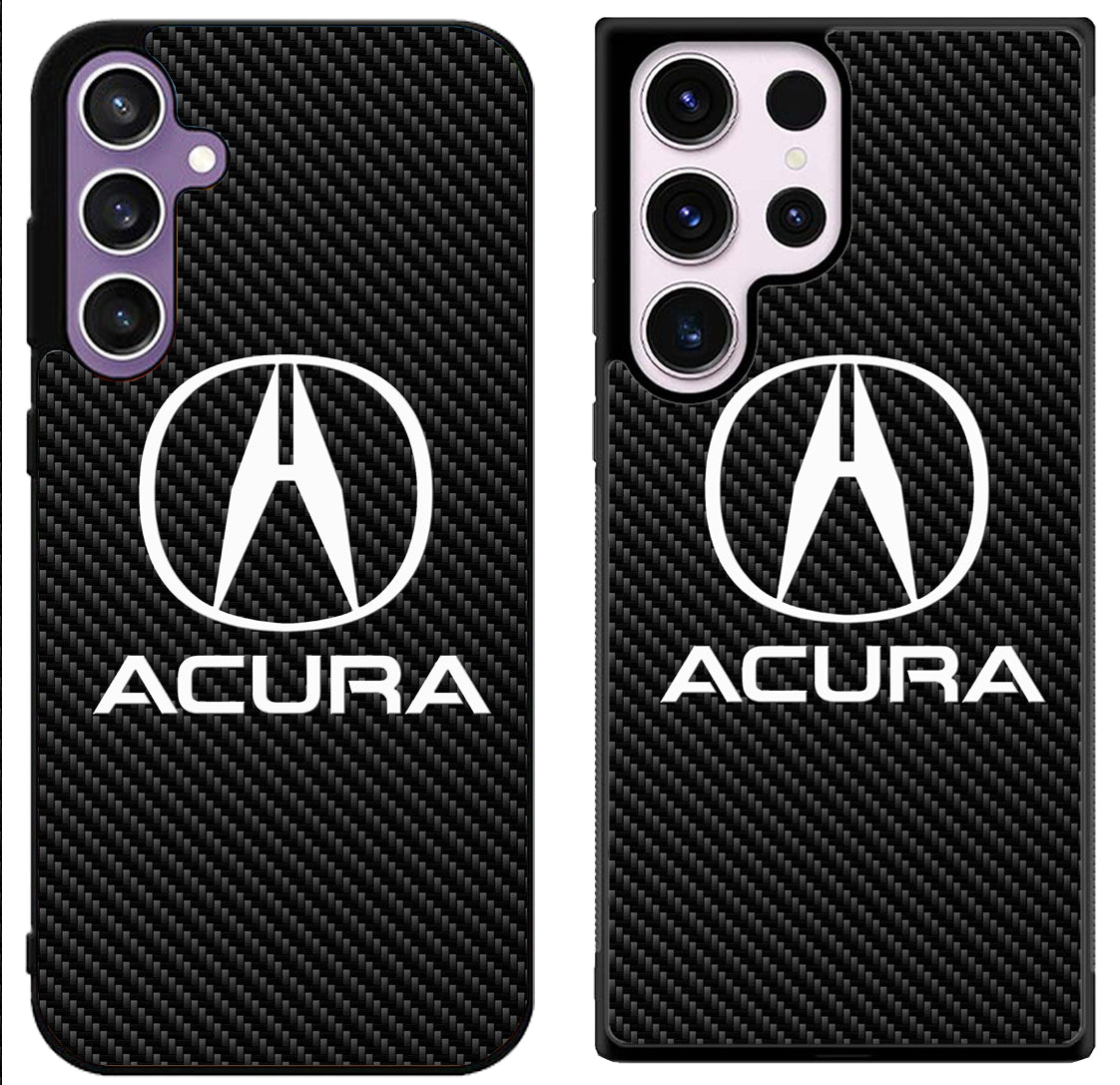 Acura Black Carbon Samsung Galaxy S24 | S24+ | S24 Ultra Case