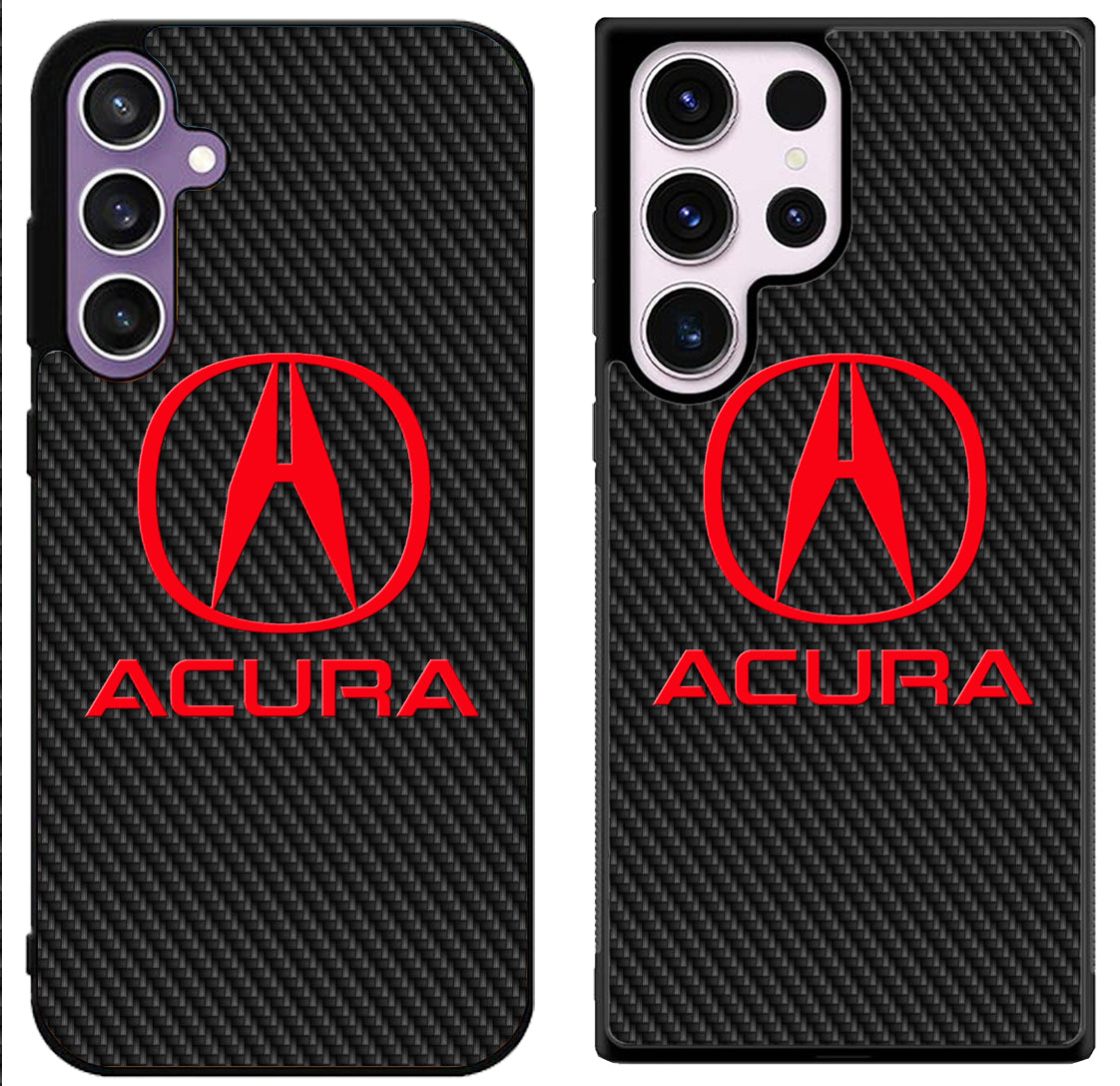 Acura Red Carbon Samsung Galaxy S24 | S24+ | S24 Ultra Case