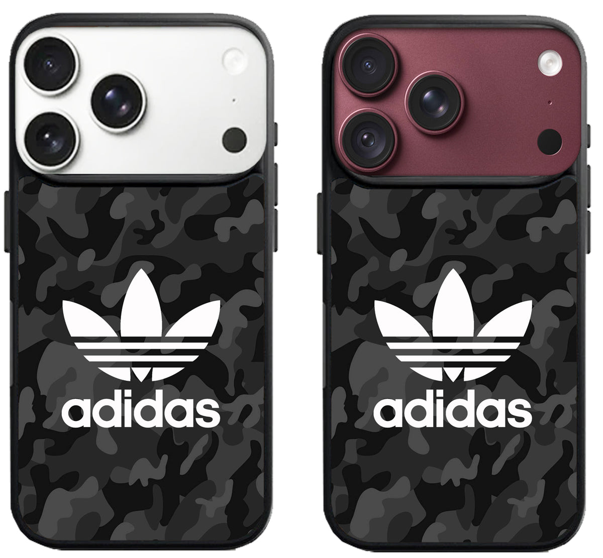 Adidas Black Camo iPhone 18 Pro | 18 Pro Max Case