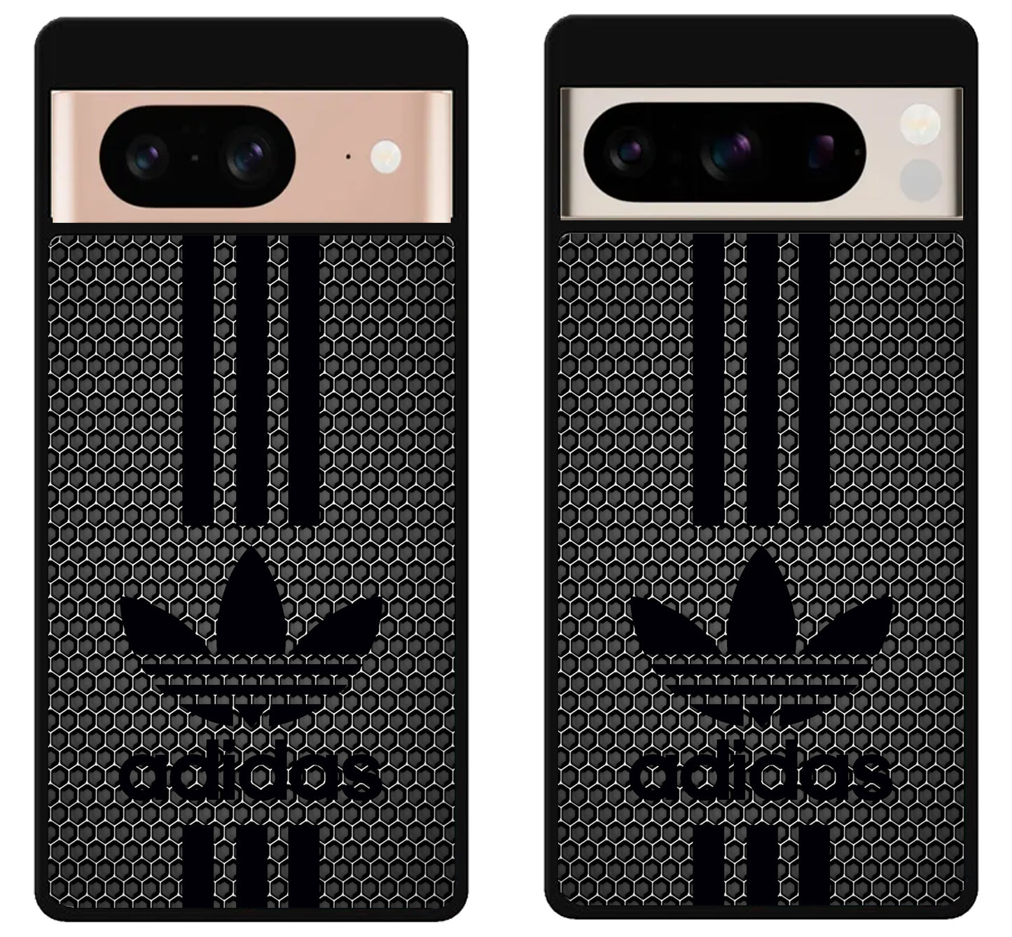 Adidas Black Cover Google Pixel 8 | 8 Pro Case