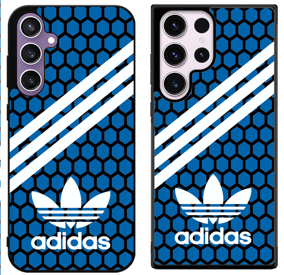 Adidas Blue Hexagon Samsung Galaxy S24 | S24+ | S24 Ultra Case