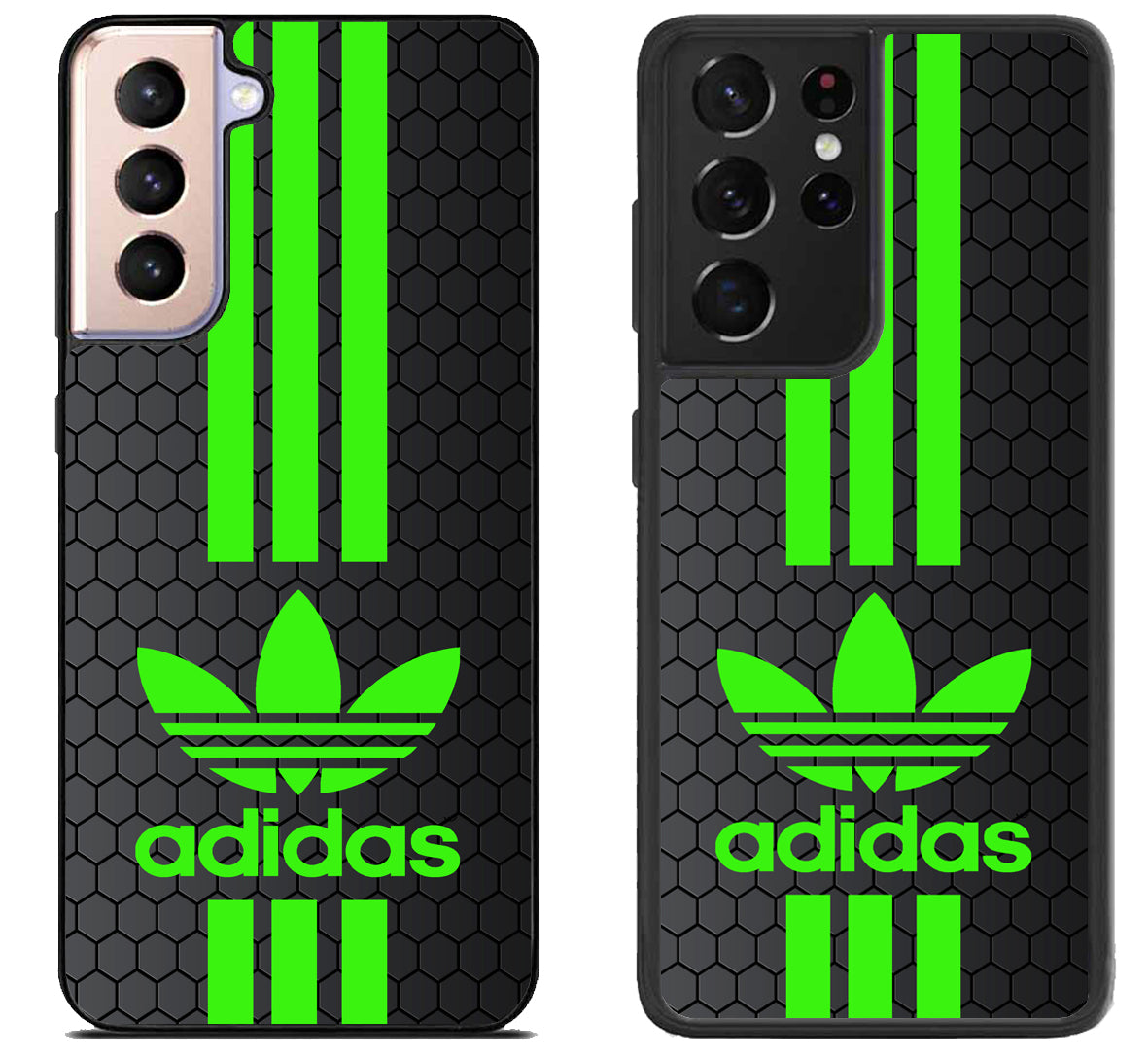 Adidas Green Stripe Samsung Galaxy S21 | S21 FE | S21+ | S21 Ultra Case
