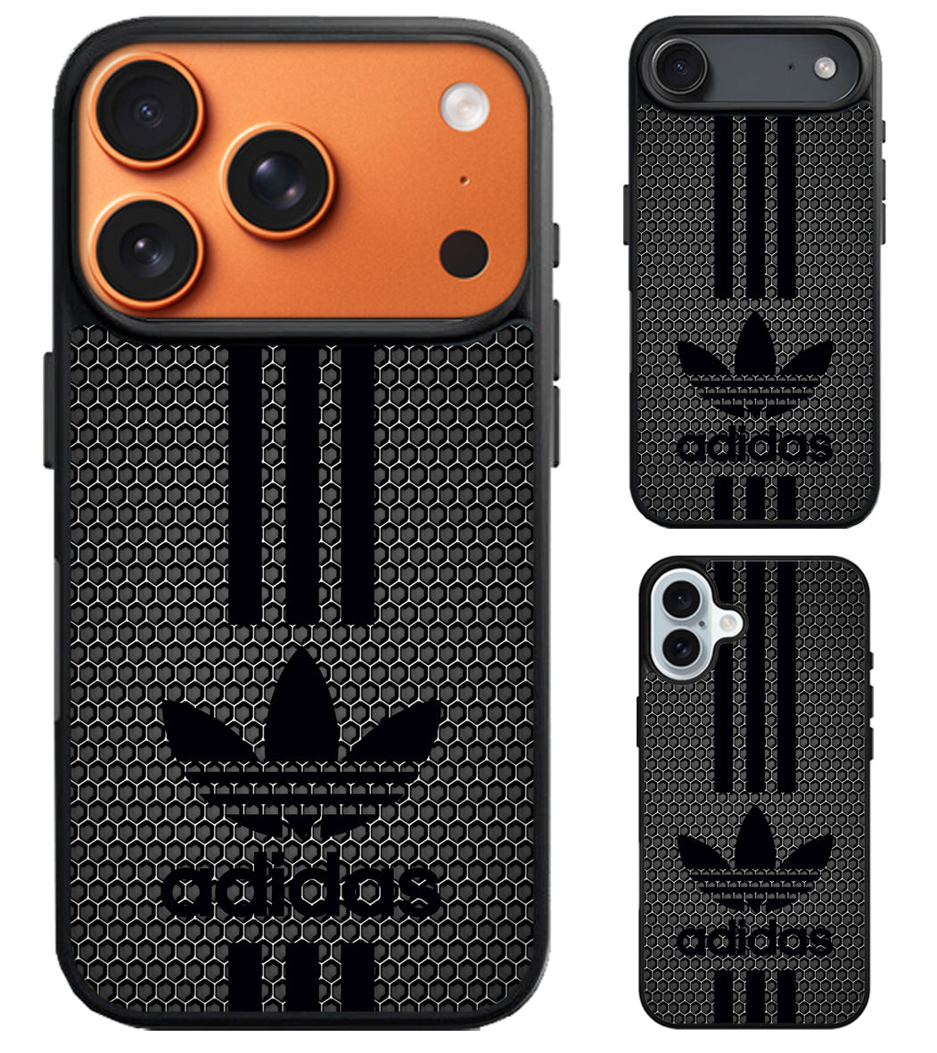 Adidas Black Stripe iPhone Air | iPhone 17 | 17 Pro | 17 Pro Max Case