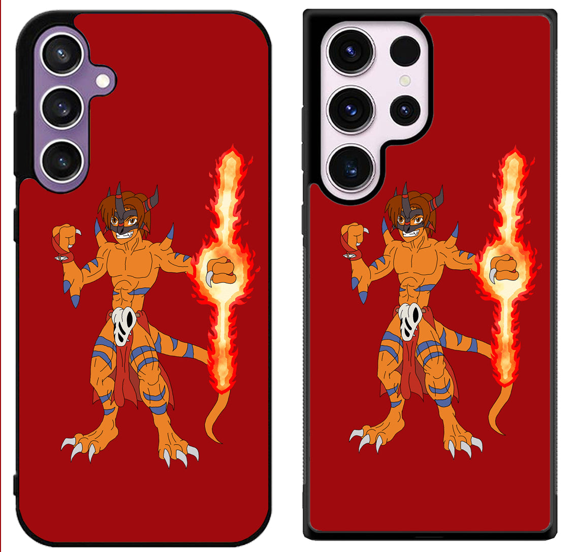 Agumon MetalGreymon Digimon Samsung Galaxy S24 | S24+ | S24 Ultra Case