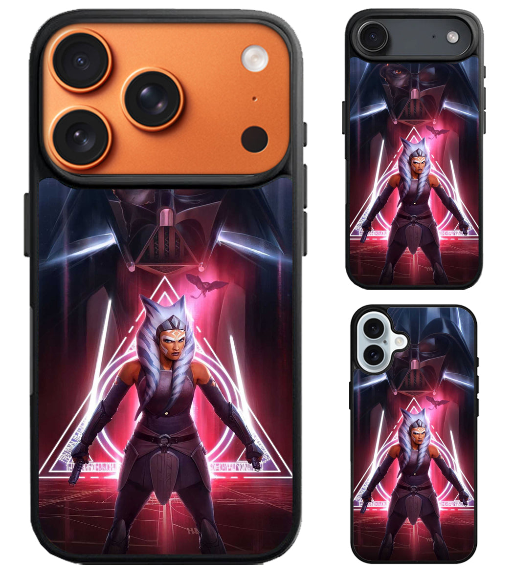 Ahsoka Tano Star Wars Wallpaper iPhone Air | iPhone 17 | 17 Pro | 17 Pro Max Case