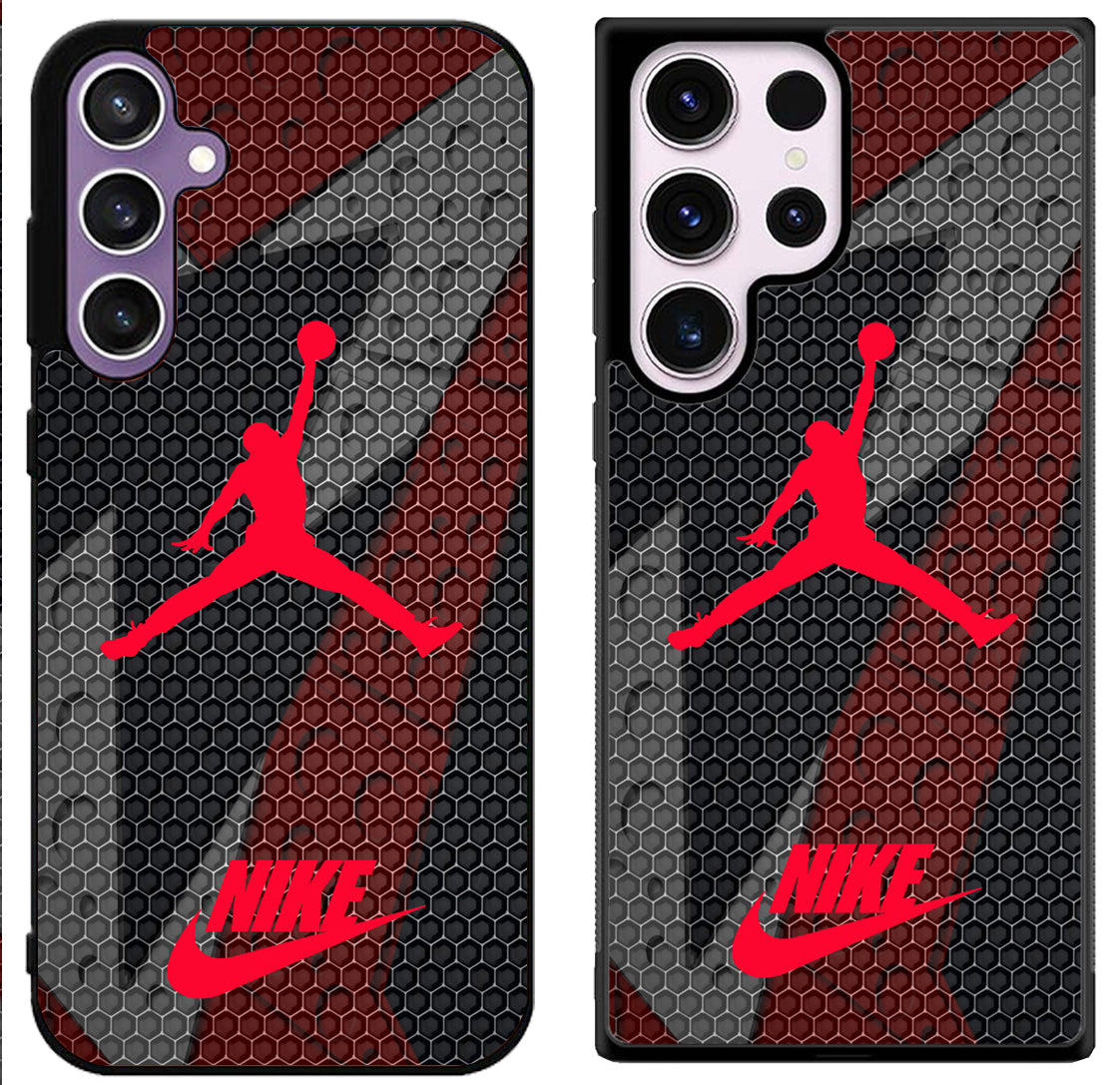Air Jordan Jumpman Backgound Samsung Galaxy S24 | S24+ | S24 Ultra Case