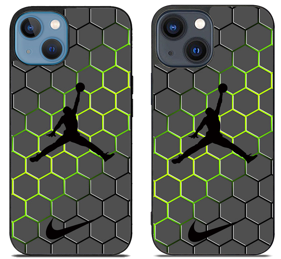 Air Jordan Hexagon Black iPhone 15 | iPhone 15 Plus Case