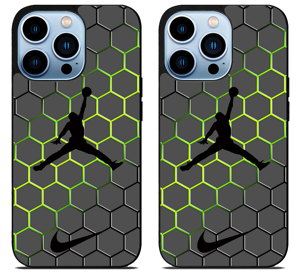 Air Jordan Black Hexagon iPhone 15 Pro | iPhone 15 Pro Max Case