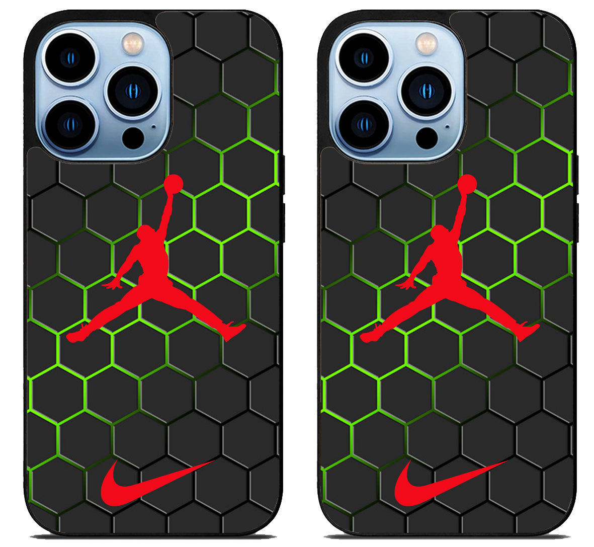Air Jordan Red Hexagon Cover iPhone 15 Pro | iPhone 15 Pro Max Case