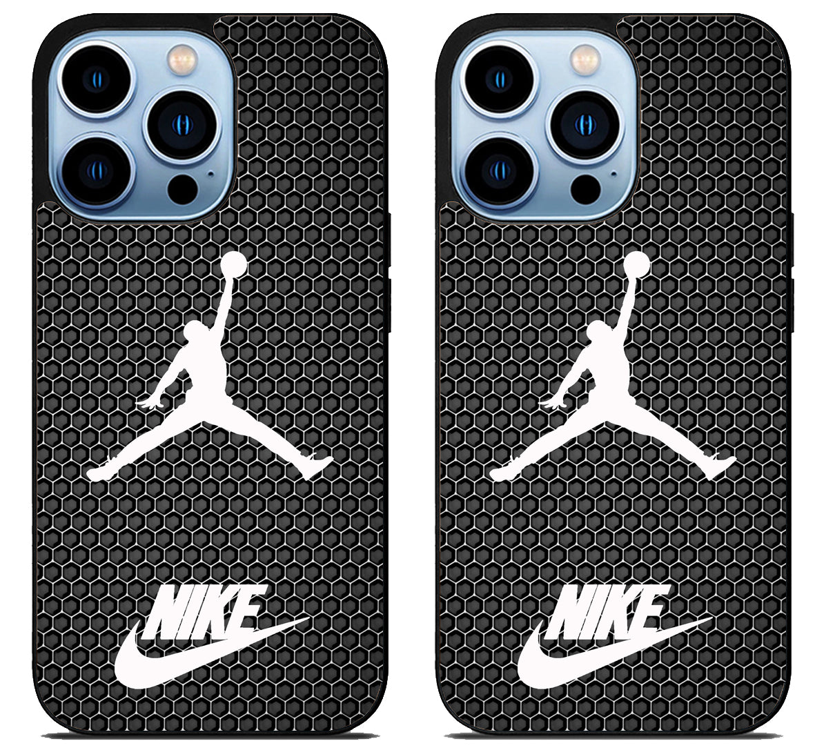 Air Jordan White Jumpman iPhone 15 Pro | iPhone 15 Pro Max Case
