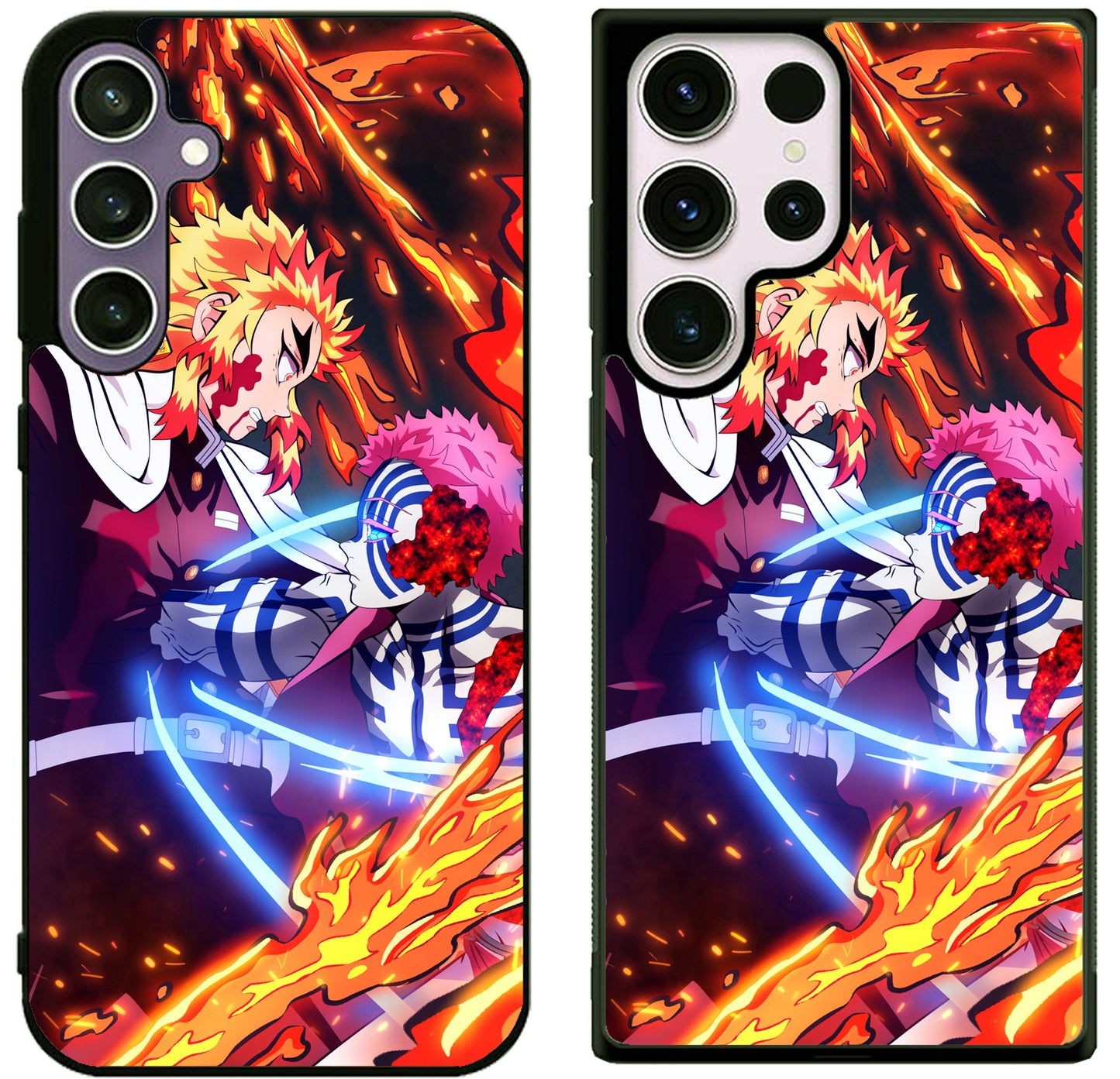 Akaza Vs Rengoku Demon Slayer Samsung Galaxy S25 | S25+ | S25 Ultra Case