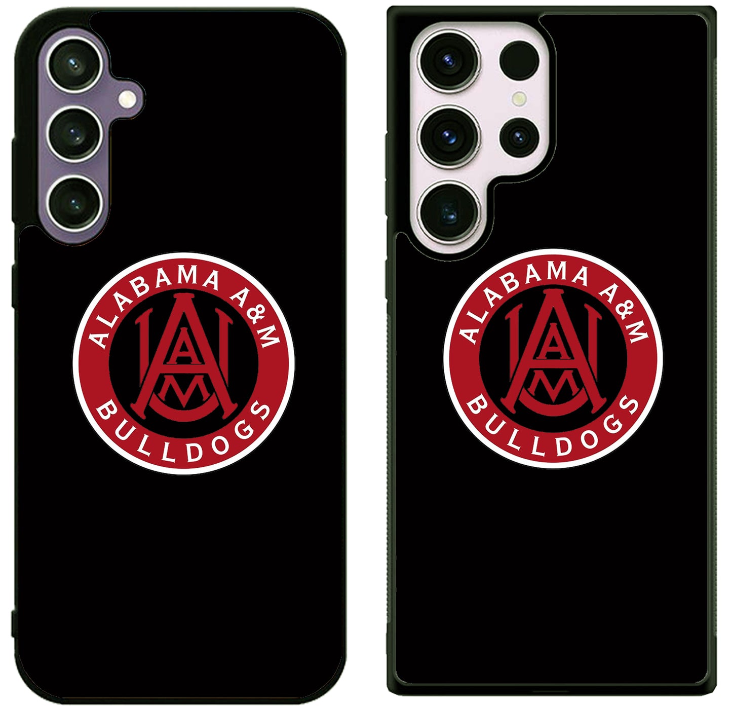 Alabama A&M Bulldogs Black Samsung Galaxy S25 | S25+ | S25 Ultra Case