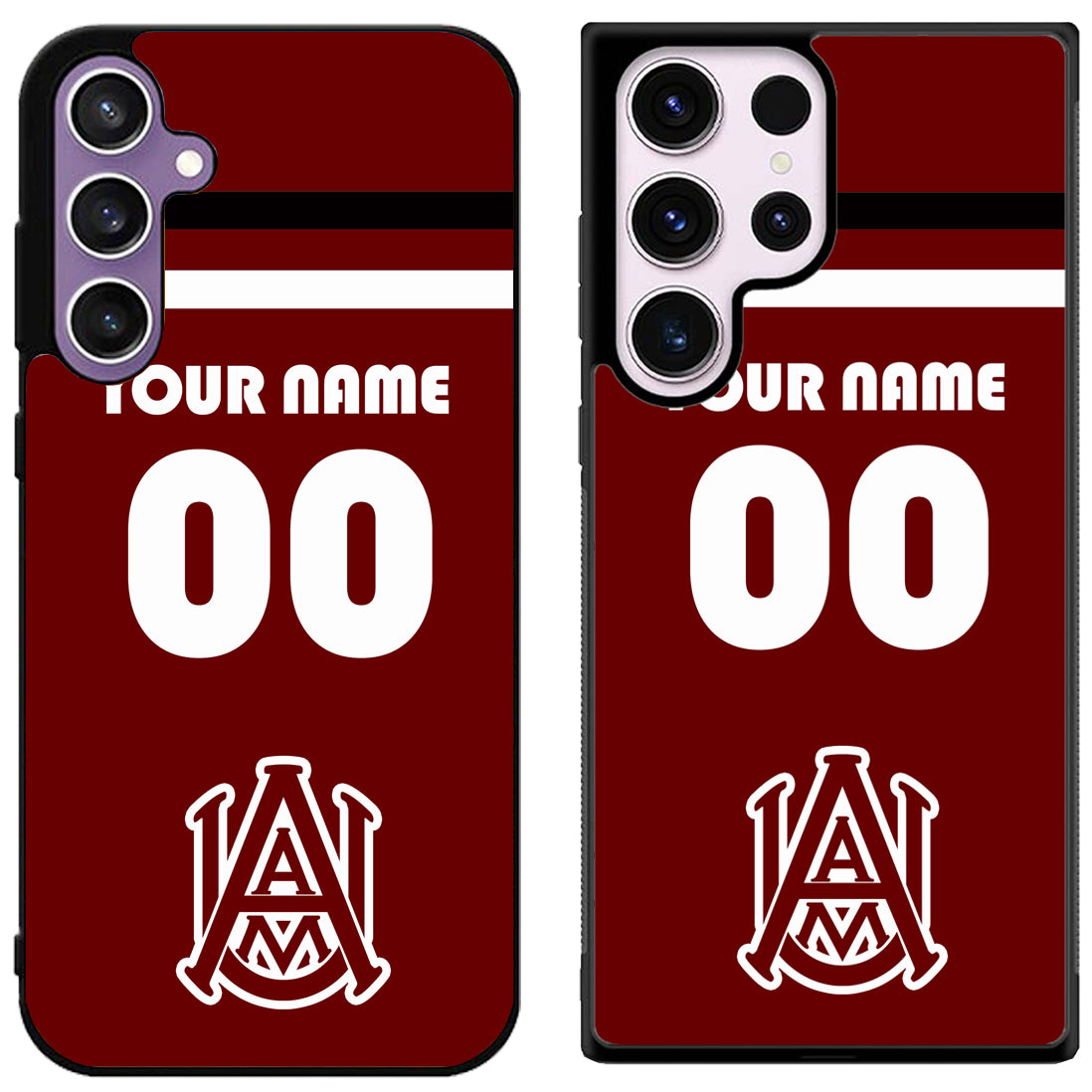 Custom Personalized Alabama A&M Bulldogs Samsung Galaxy S24 | S24+ | S24 Ultra Case
