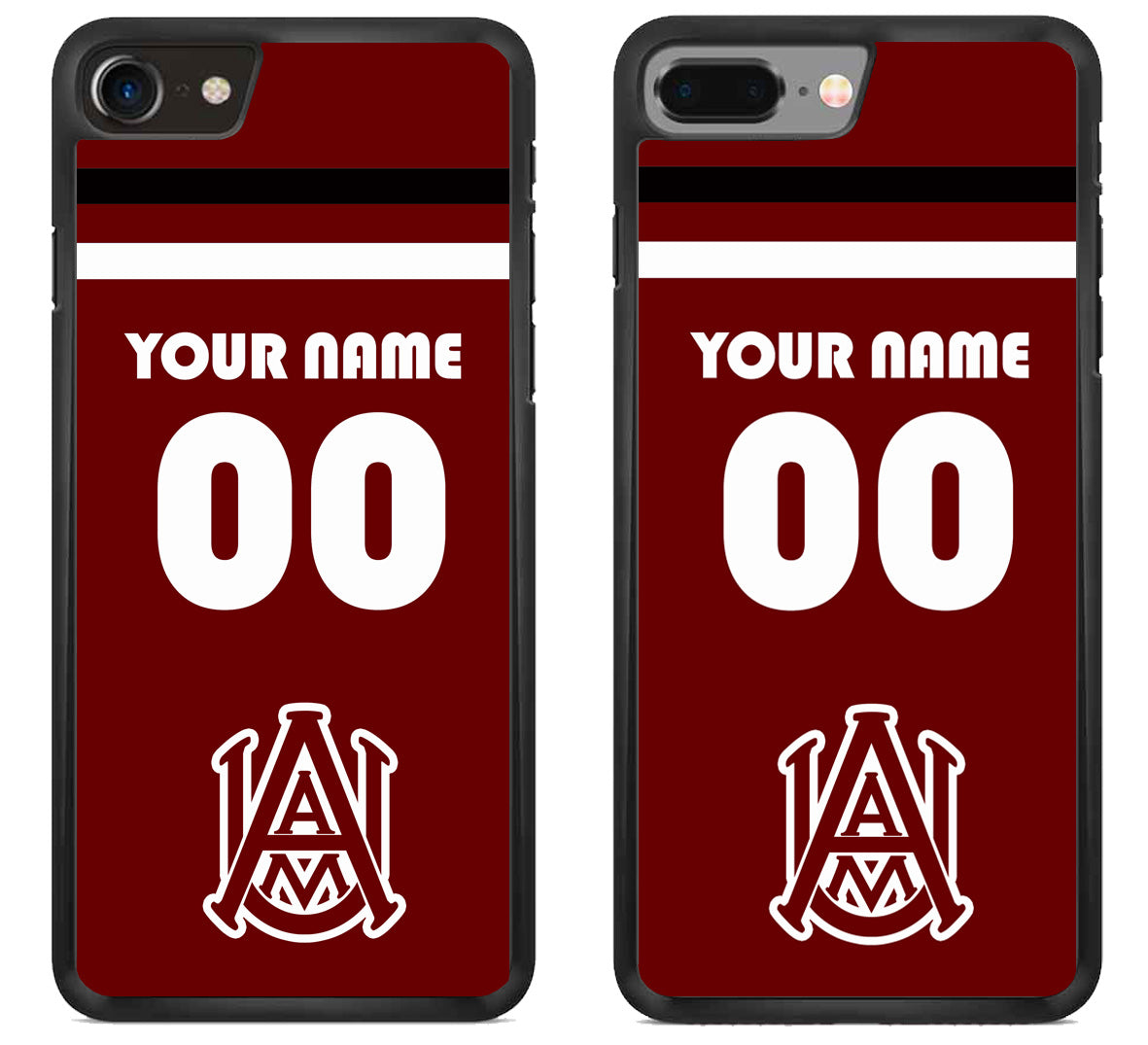 Custom Personalized Alabama A&M Bulldogs iPhone 8 | 8 Plus Case