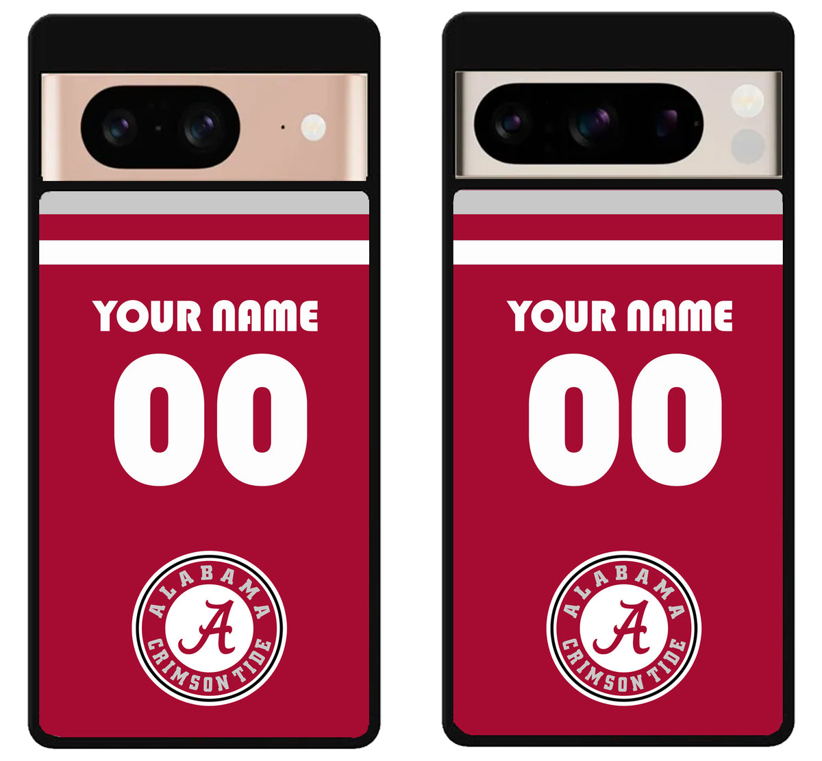 Custom Personalized Alabama Crimson Tide Google Pixel 8 | 8 Pro Case