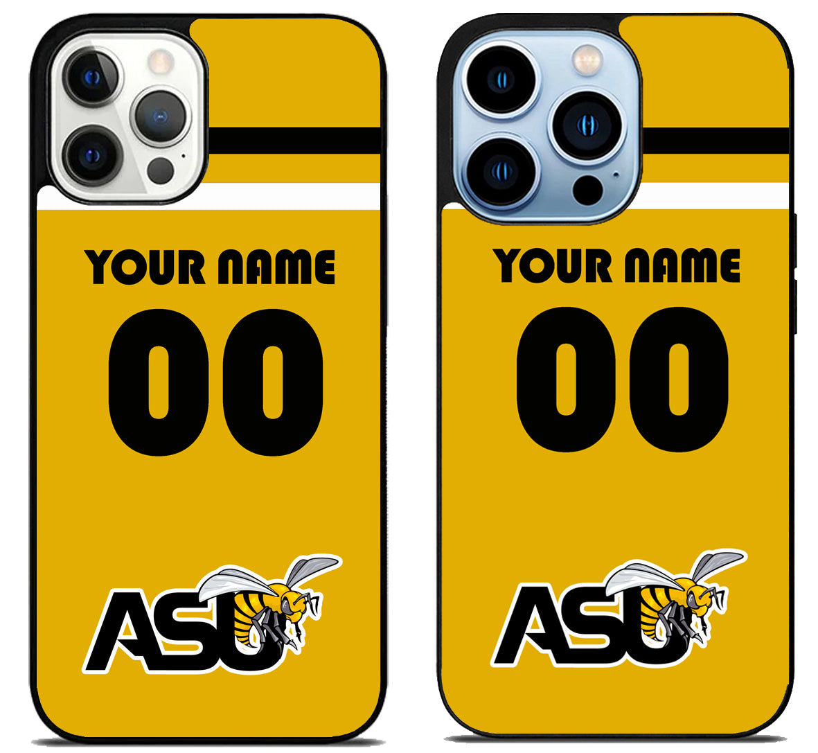 Custom Personalized Alabama State Hornets iPhone 15 Pro | iPhone 15 Pro Max Case