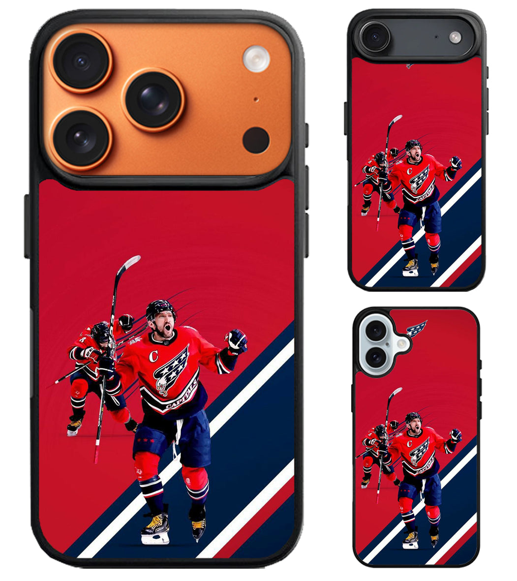 Alexander Ovechkin Washington Capitals iPhone Air | iPhone 17 | 17 Pro | 17 Pro Max Case