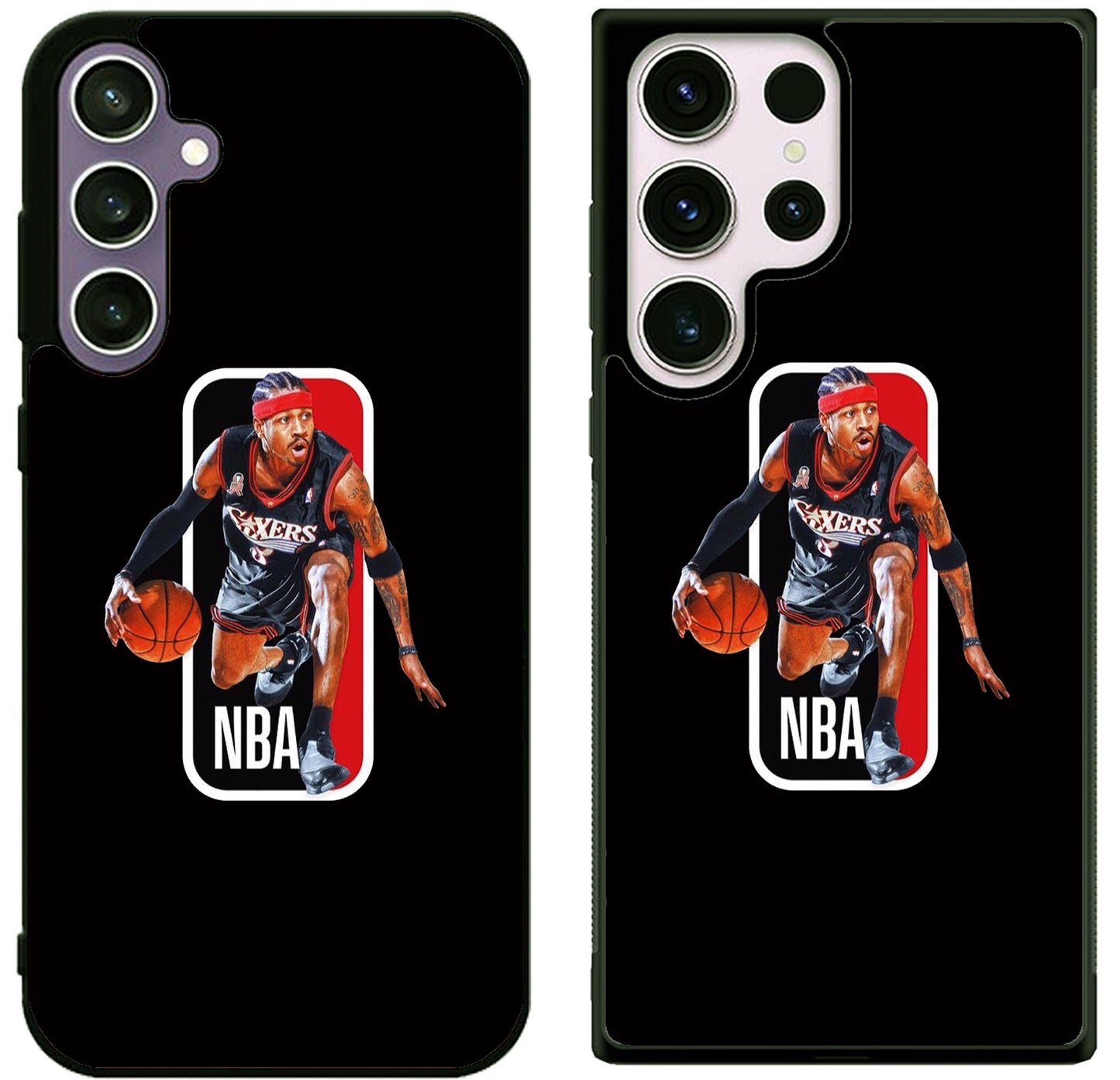 Allen Iverson Sixers NBA Samsung Galaxy S25 | S25+ | S25 Ultra Case