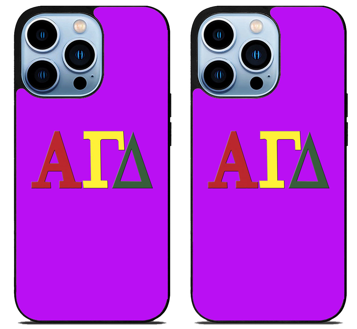 Alpha Gamma Delta Cover iPhone 15 Pro | iPhone 15 Pro Max Case