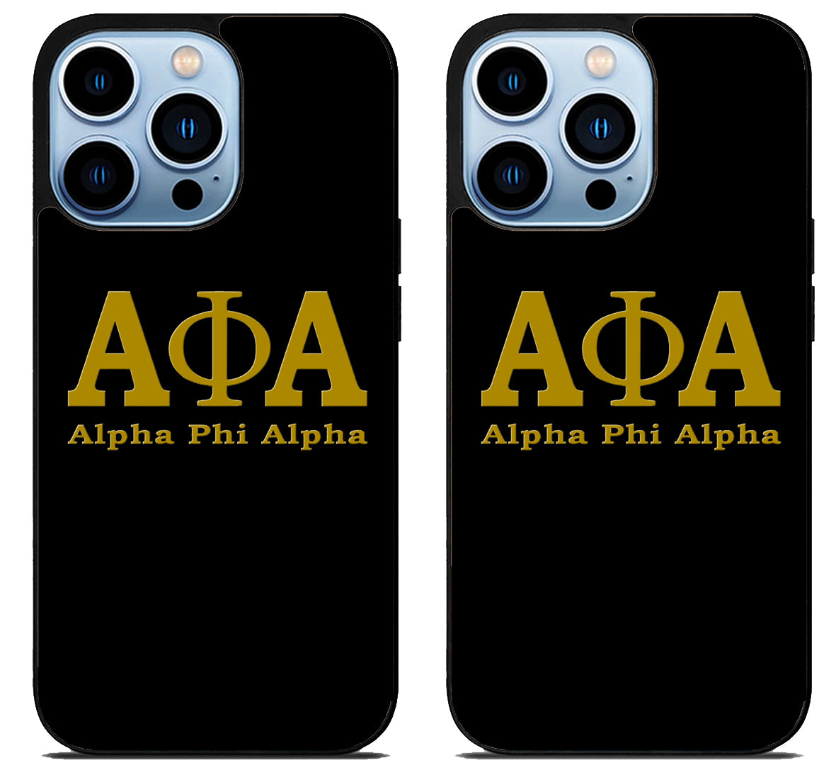 Alpha Phi Alpha Gold iPhone 15 Pro | iPhone 15 Pro Max Case