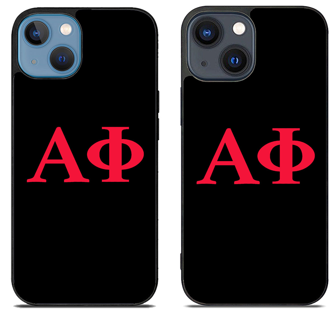 Alpha Phi Black iPhone 15 | iPhone 15 Plus Case