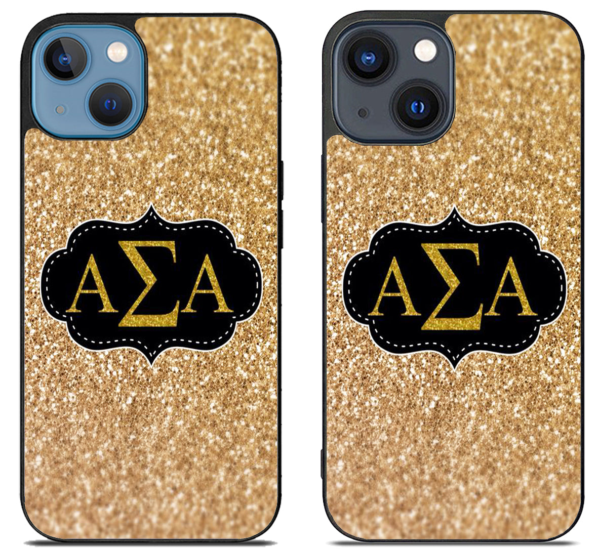 Alpha Sigma Alpha Sparkly iPhone 15 | iPhone 15 Plus Case