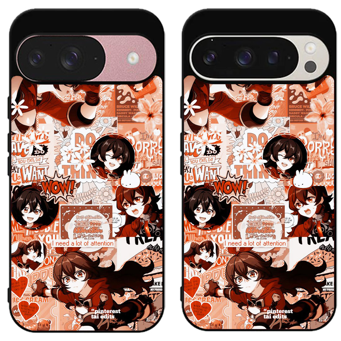 Amber Collage genshin impact Google Pixel 9 | 9 Pro | 9 Pro XL Case