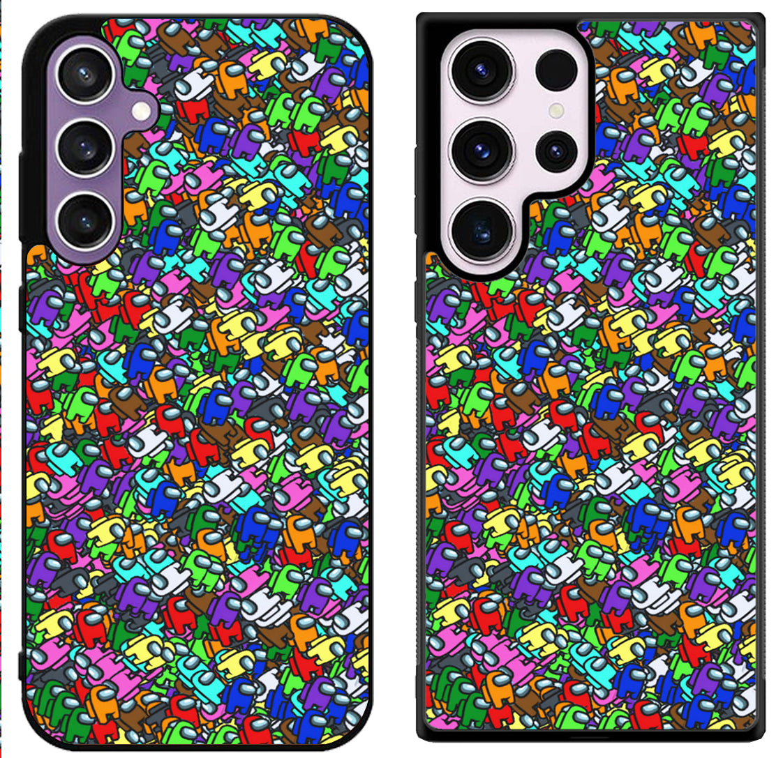 Amoung us Collage Samsung Galaxy S24 | S24+ | S24 Ultra Case