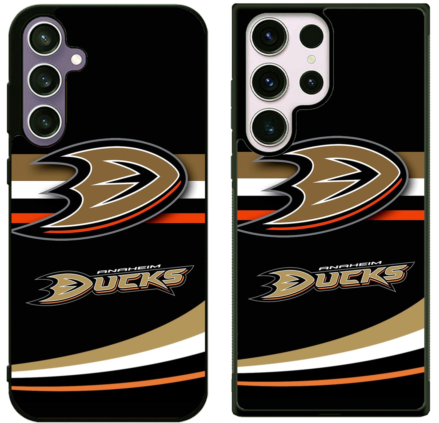 Anaheim Ducks Stripe Samsung Galaxy S25 | S25+ | S25 Ultra Case