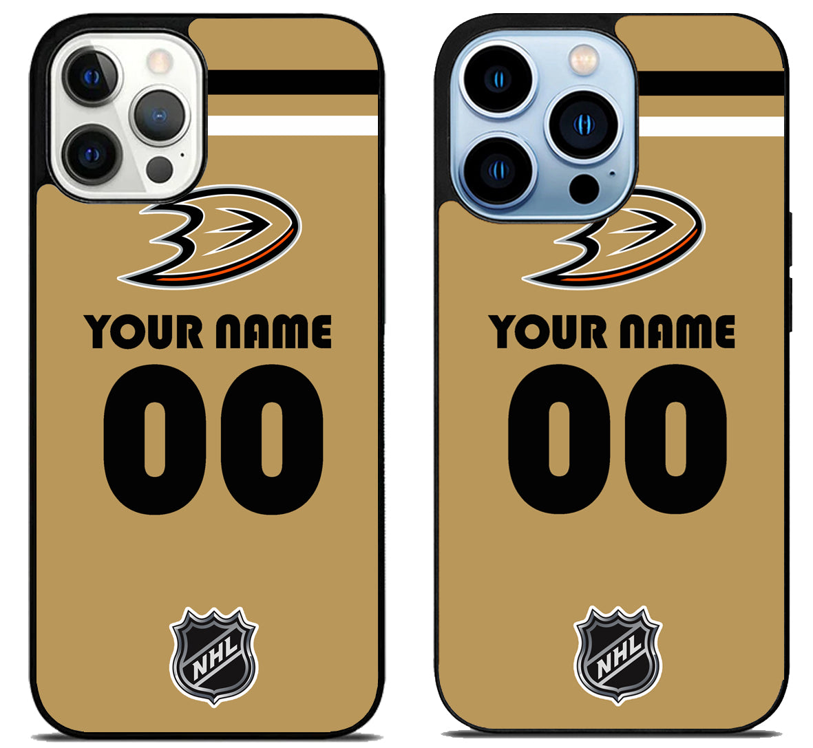 Custom Personalized Anaheim Ducks NHL iPhone 15 Pro | iPhone 15 Pro Max Case