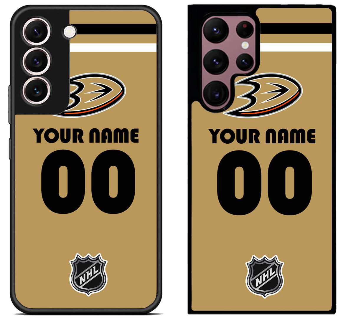 Custom Personalized Anaheim Ducks NHL Samsung Galaxy S22 | S22+ | S22 Ultra Case