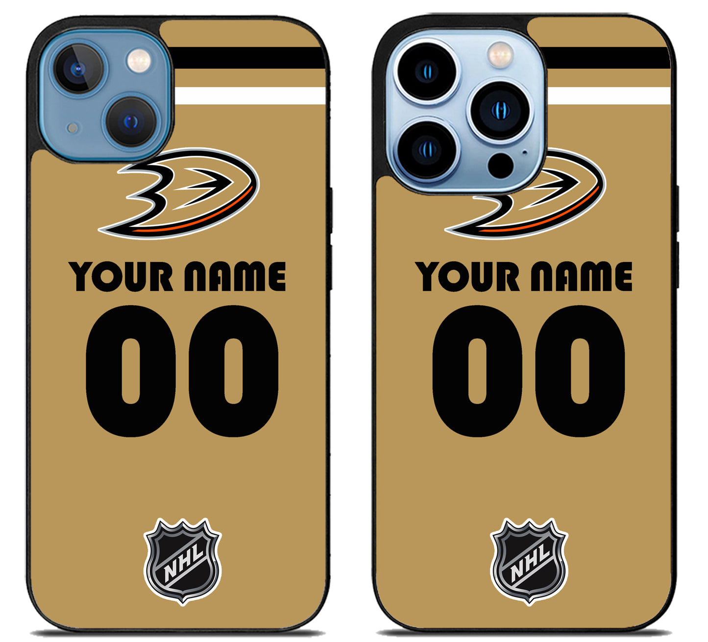 Custom Personalized Anaheim Ducks NHL iPhone 13 | 13 Mini | 13 Pro | 13 Pro Max Case