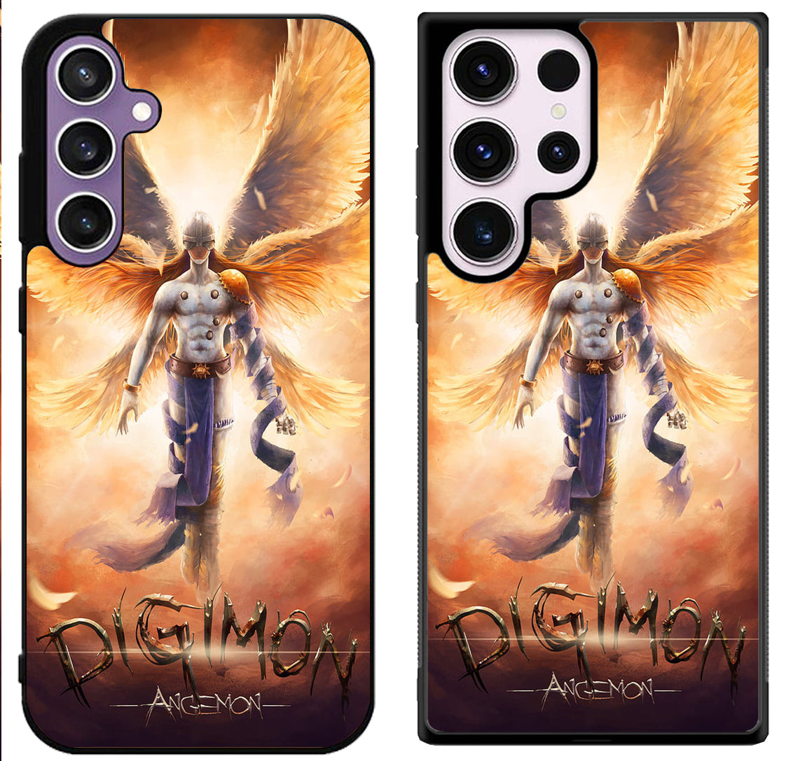 Angemon Digimon Cover Samsung Galaxy S24 | S24+ | S24 Ultra Case