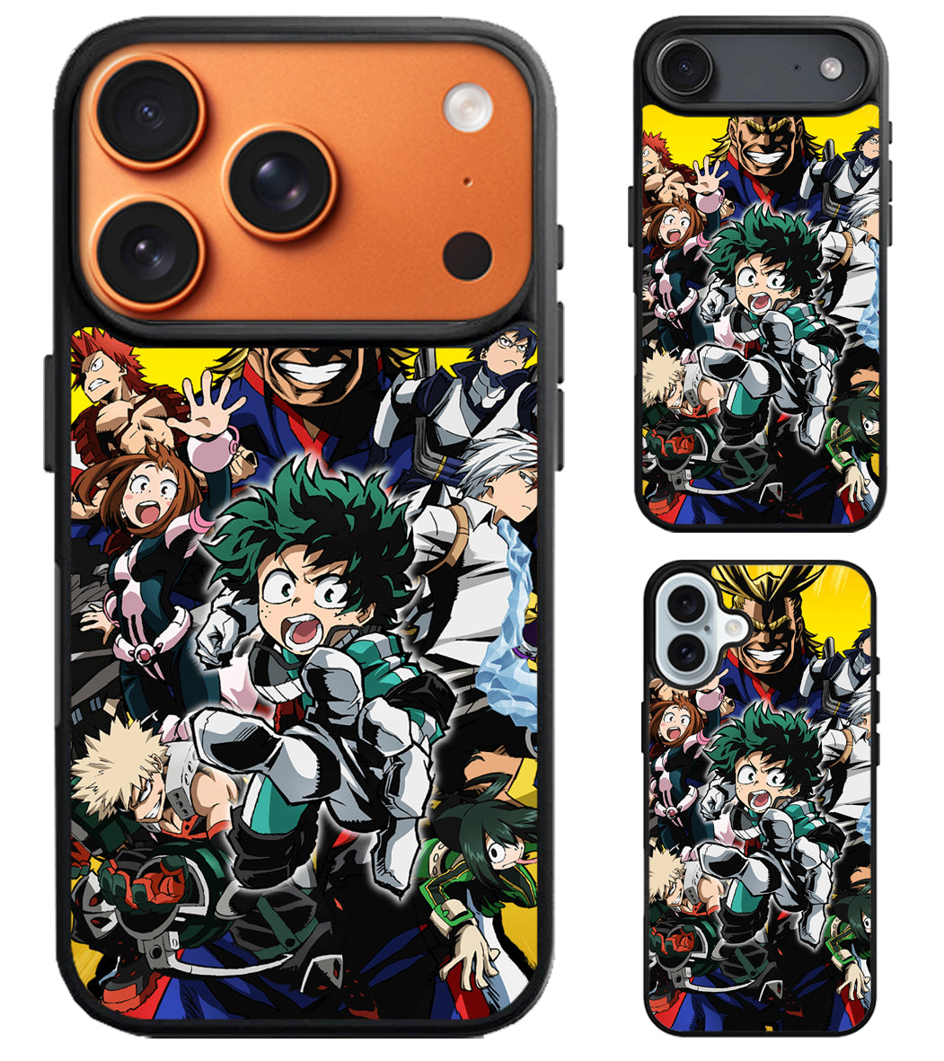 Anime My Hero Academia iPhone Air | iPhone 17 | 17 Pro | 17 Pro Max Case