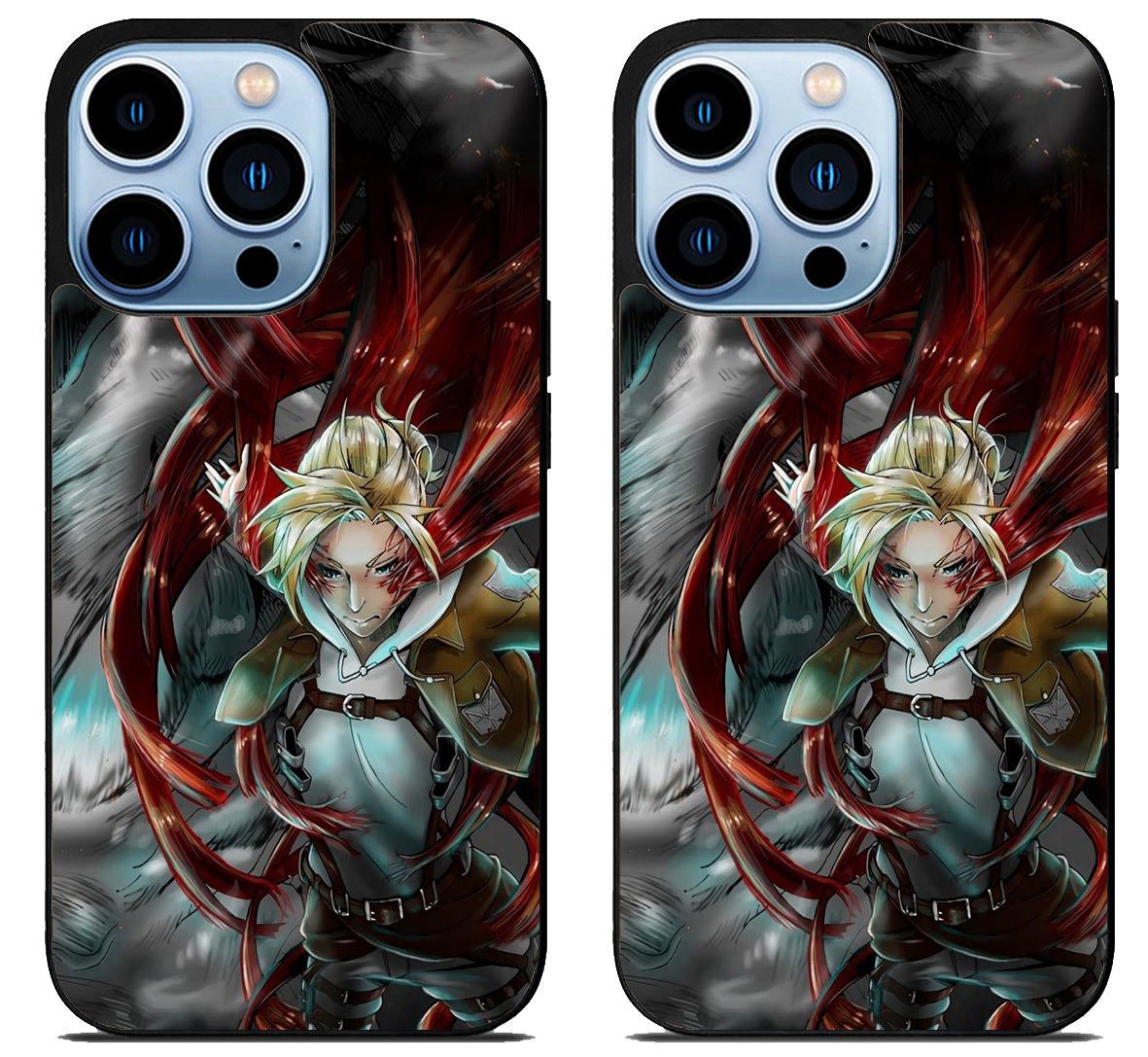 Annie Leonhart Attack on Titan iPhone 15 Pro | iPhone 15 Pro Max Case