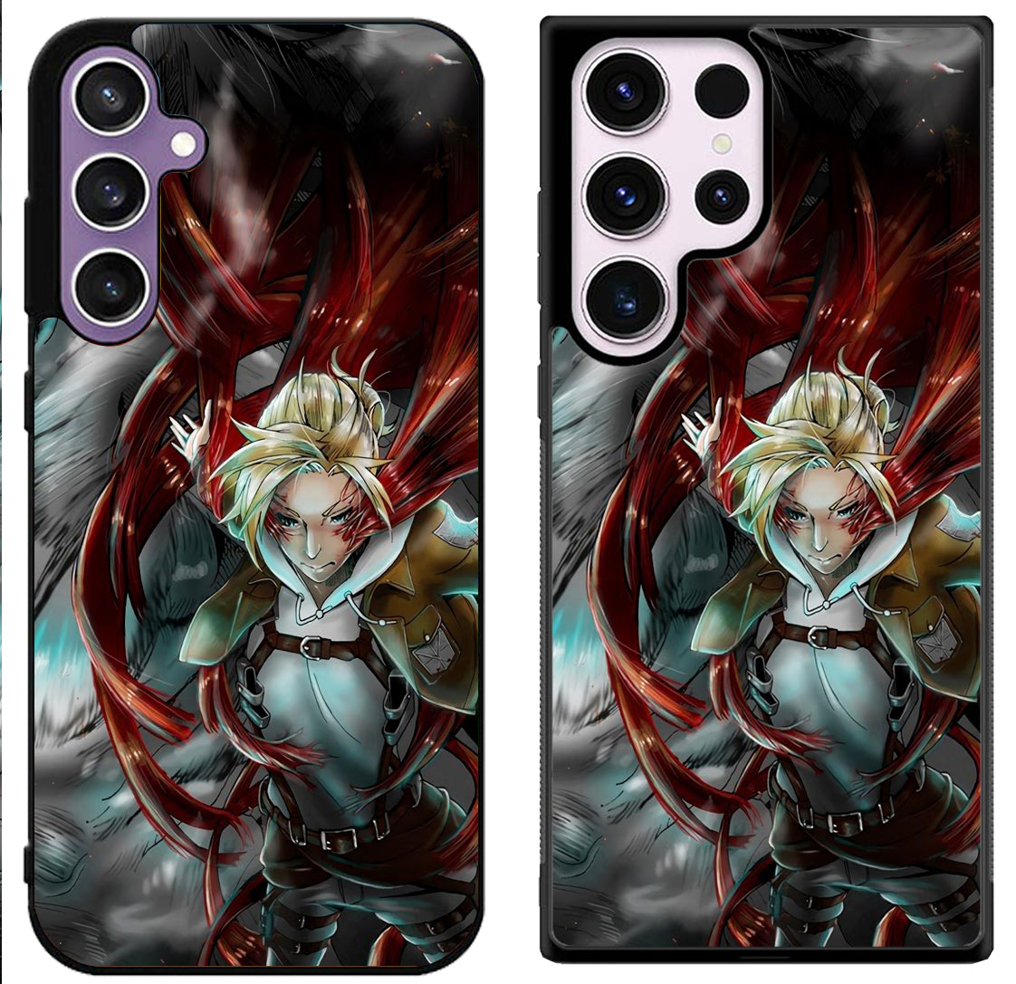 Annie Leonhart Attack on Titan Samsung Galaxy S24 | S24+ | S24 Ultra Case