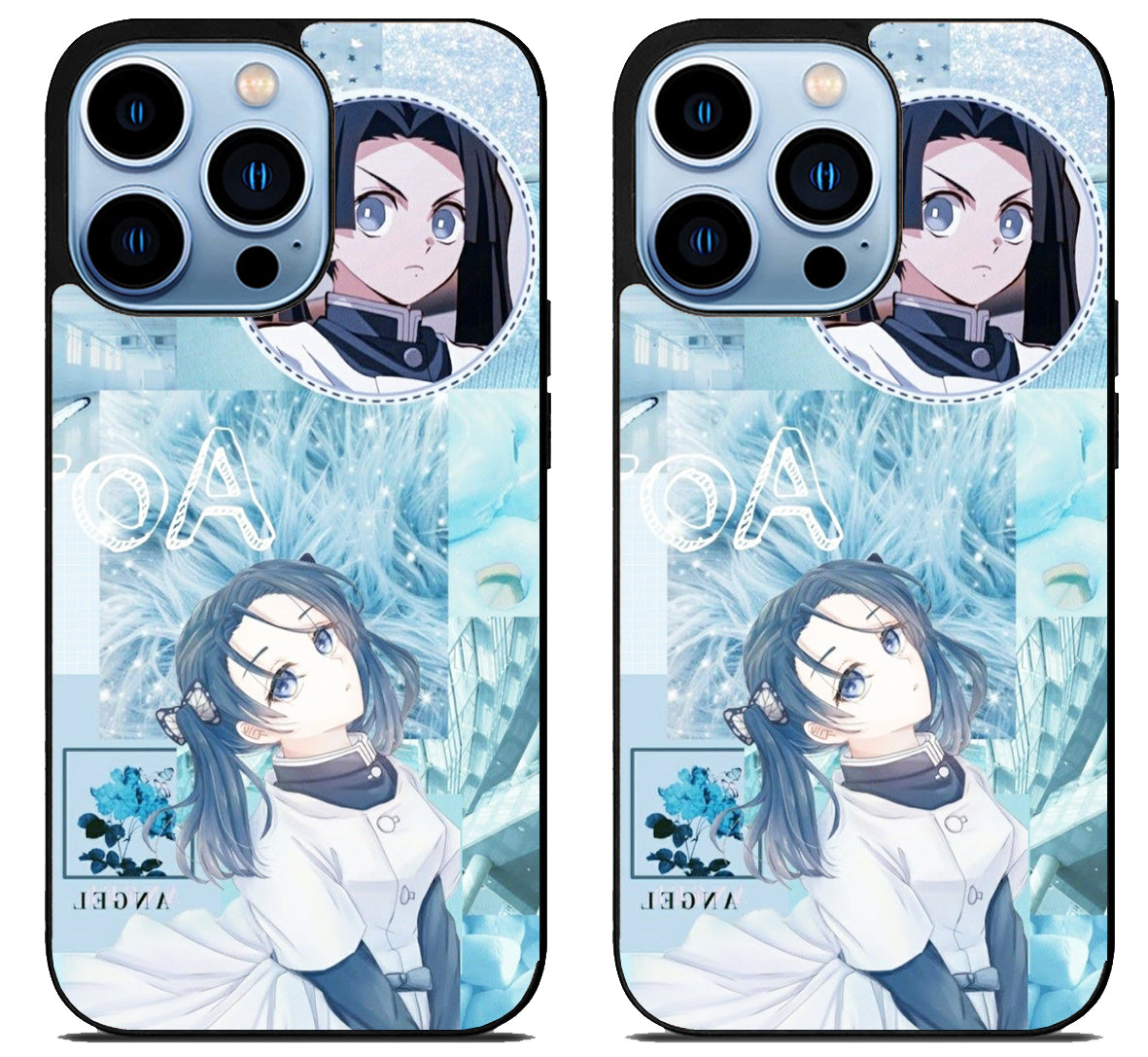 Aoi Kanzaki demon slayer Aesthetic iPhone 15 Pro | iPhone 15 Pro Max Case