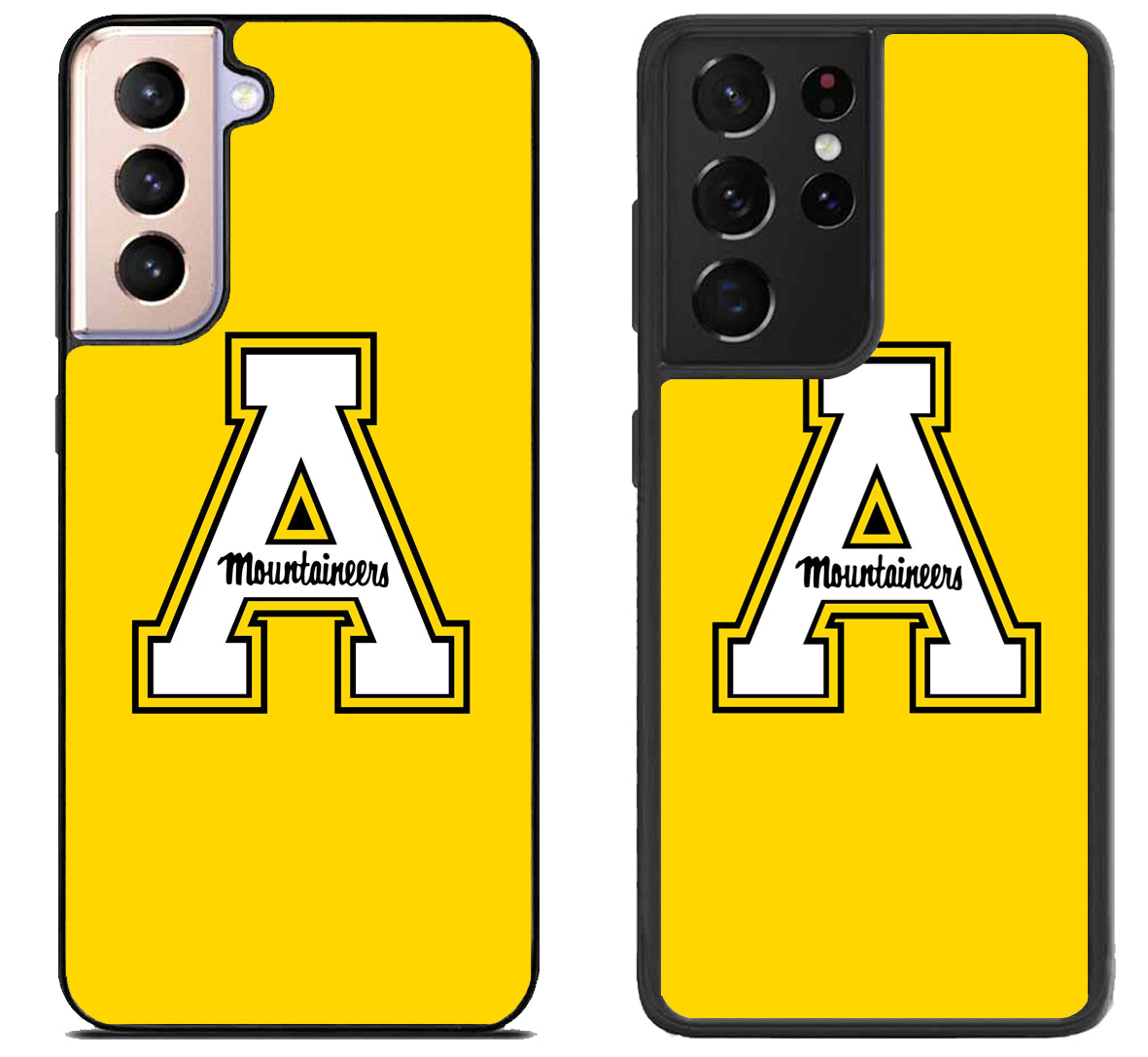 Appalachian State Mountaineers Yellow Samsung Galaxy S21 | S21 FE | S21+ | S21 Ultra Case