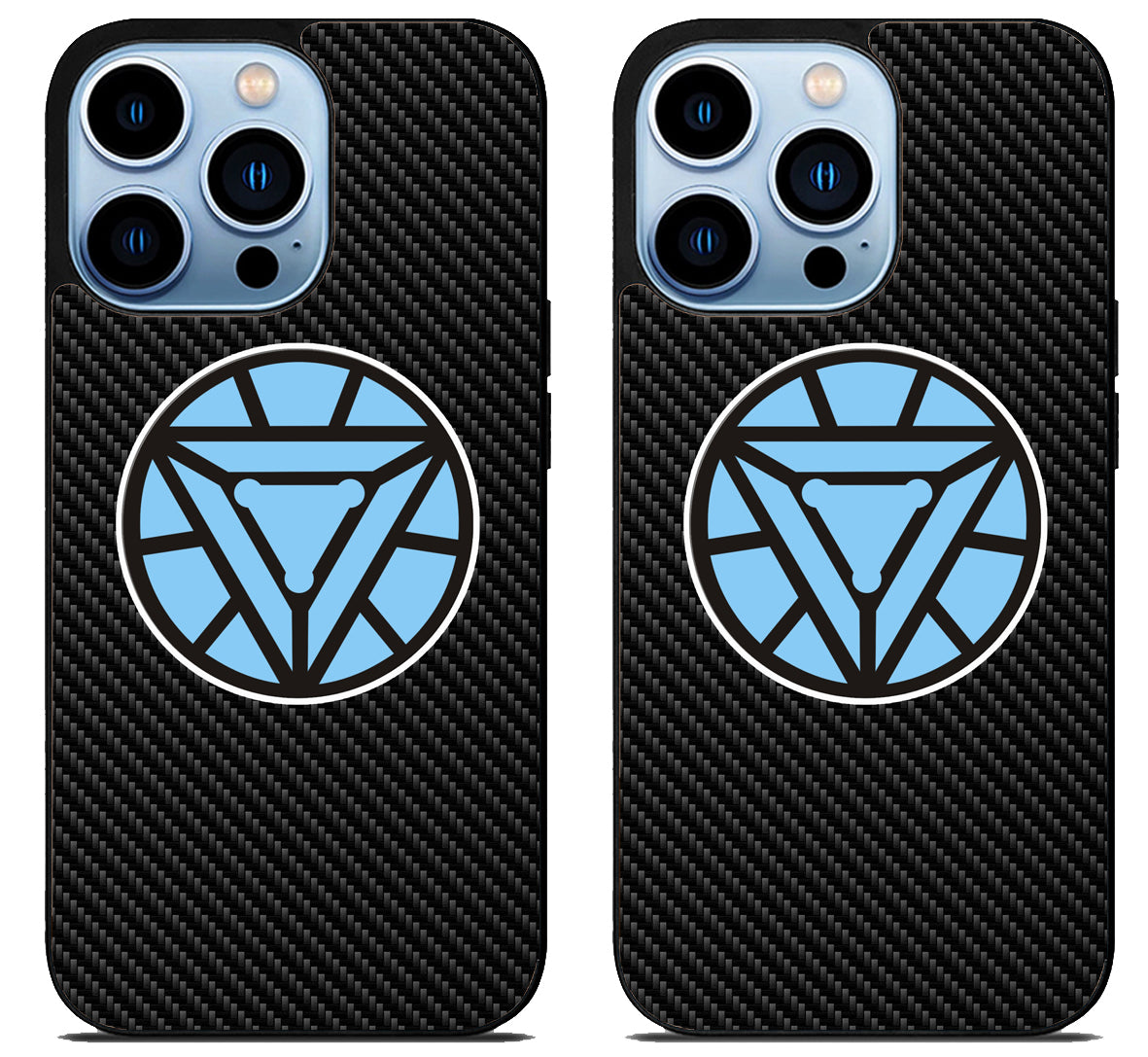 Arc Reactor Iron Man Carbon iPhone 15 Pro | iPhone 15 Pro Max Case