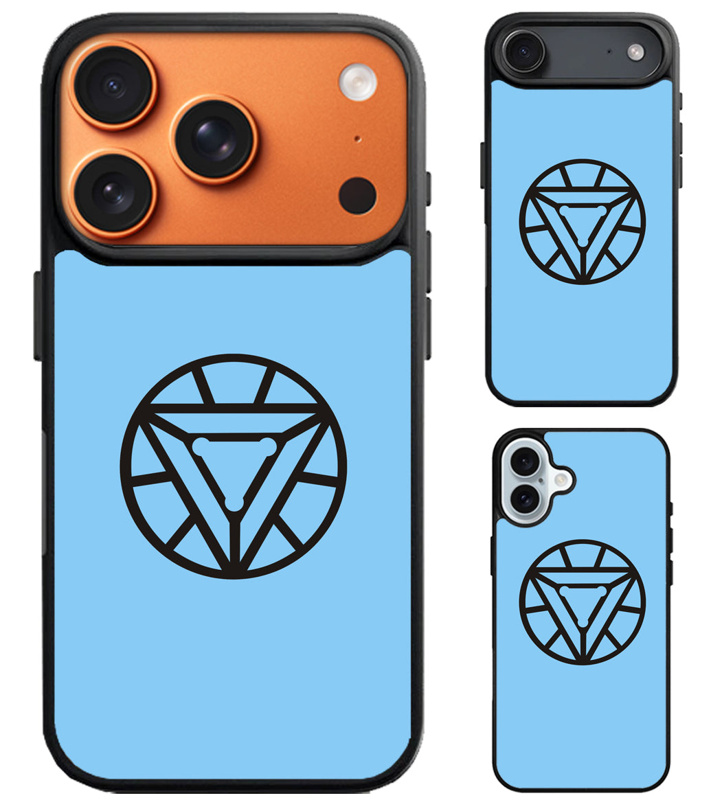 Arc Reactor Iron Man iPhone Air | iPhone 17 | 17 Pro | 17 Pro Max Case